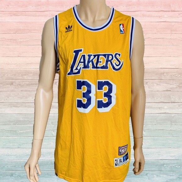 Adidas Adidas Lakers Kareem Abdul-Jabbar Jersey Size US XL / EU 56 / 4 - 1 Preview