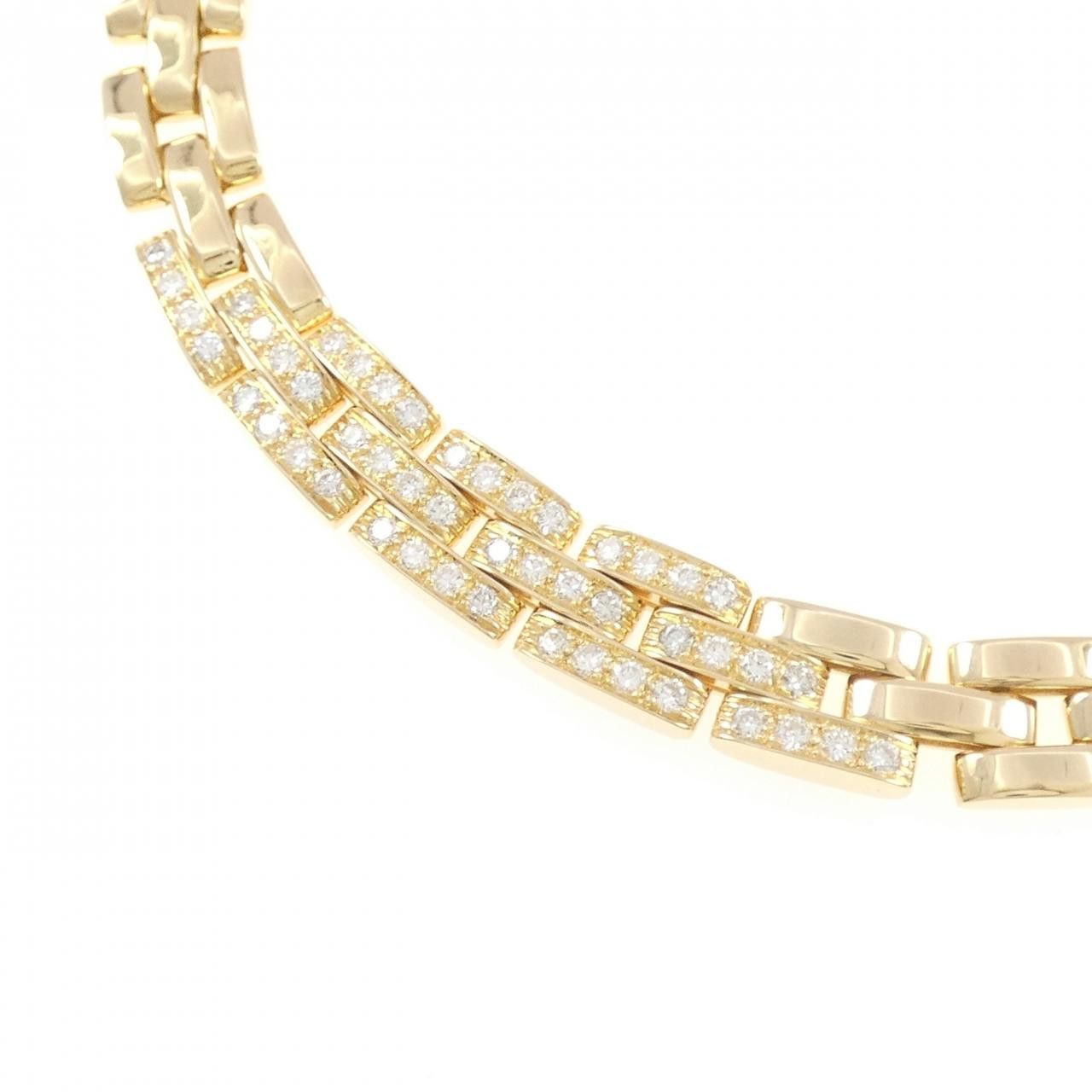 Cartier Cartier Cartier Maillon Panthere Tirana 750 Yellow Gold Diamond Necklace Precious Metal Necklace CRN7001400 DUTY FREE for USA Size ONE SIZE - 3 Thumbnail