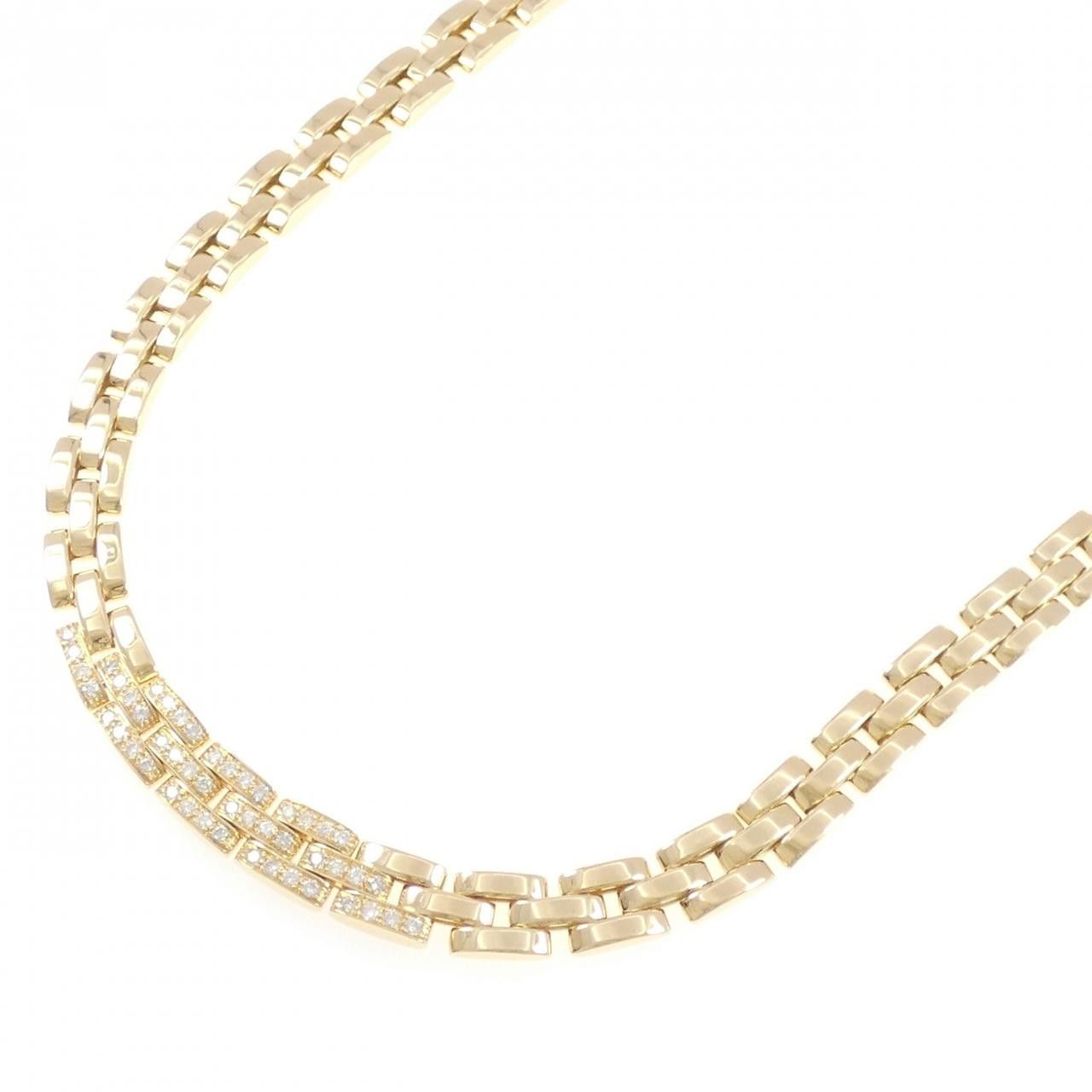 Cartier Cartier Cartier Maillon Panthere Tirana 750 Yellow Gold Diamond Necklace Precious Metal Necklace CRN7001400 DUTY FREE for USA Size ONE SIZE - 2 Thumbnail