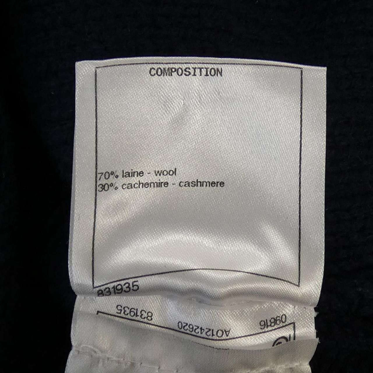 Chanel Chanel Chanel Cashmere Blend Dress Textile Dresses P59164K07763 DUTY FREE for USA Size ONE SIZE - 3 Thumbnail