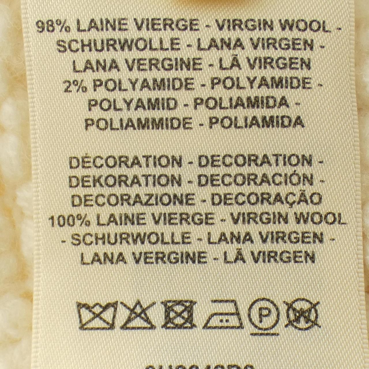 Hermes Hermes Hermes DO RE BOUCLES Knitwear34 Textile Tops 3H2642D9 DUTY FREE for USA Size ONE SIZE - 3 Thumbnail