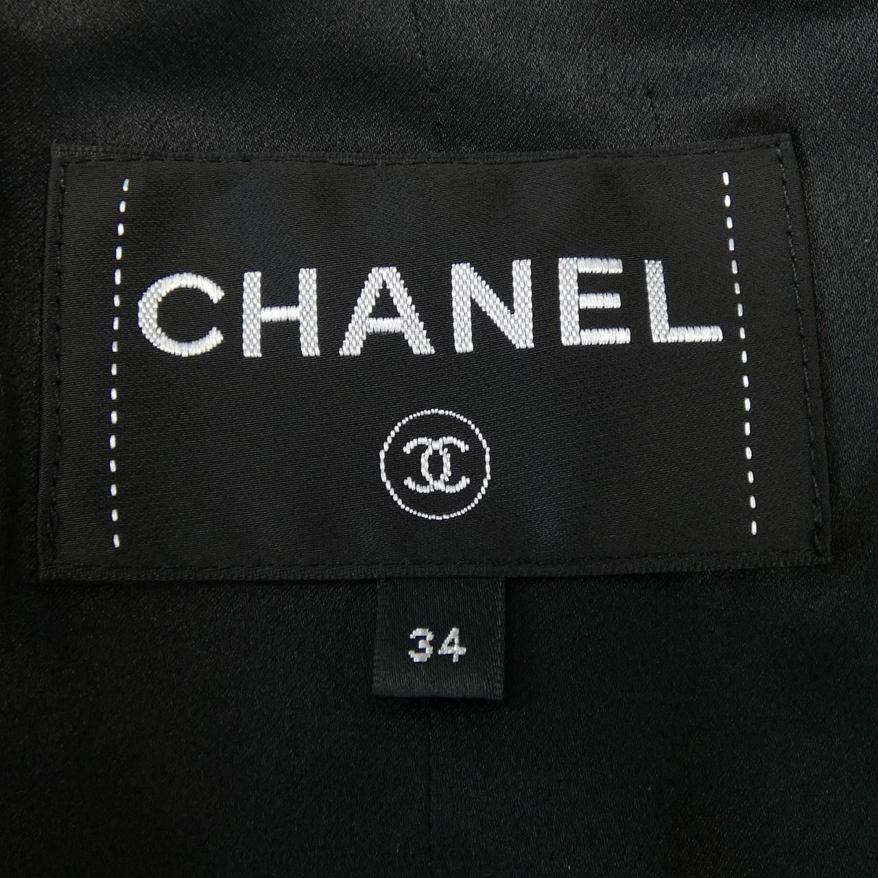 Chanel Chanel Chanel Knit Cape Textile Outerwear P73167V63056 DUTY FREE for USA Size ONE SIZE - 5 Thumbnail