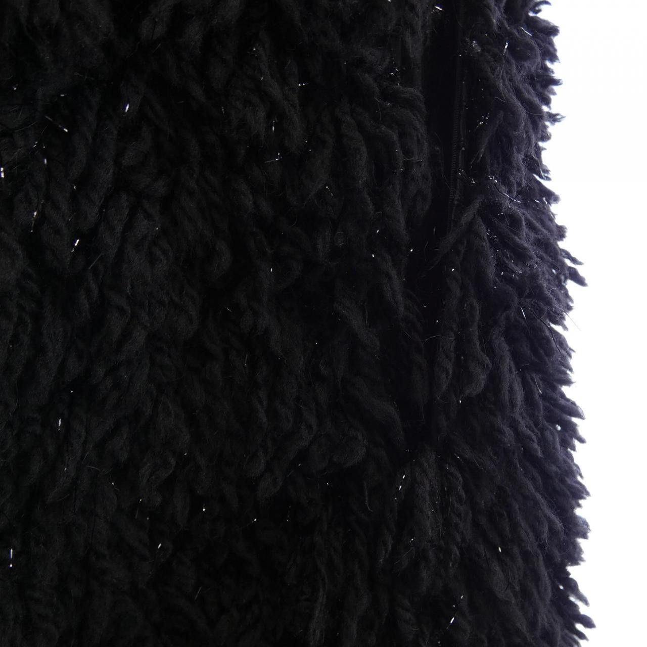 Chanel Chanel Chanel Knit Cape Textile Outerwear P73167V63056 DUTY FREE for USA Size ONE SIZE - 7 Thumbnail