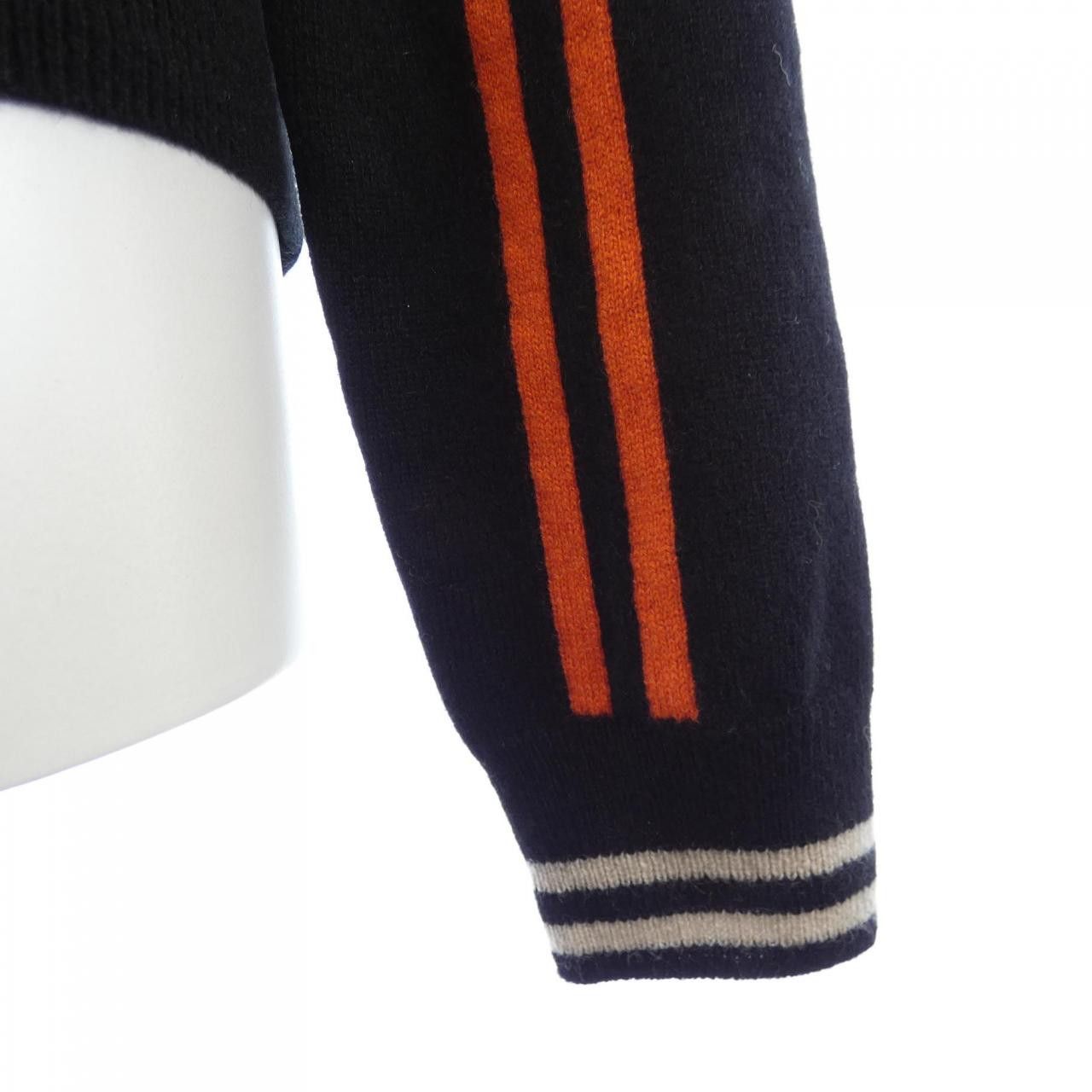 Hermes Hermes Hermes BRIDES DE GALA TARTAN Cashmere Knit Textile Tops DUTY FREE for USA Size ONE SIZE - 6 Thumbnail