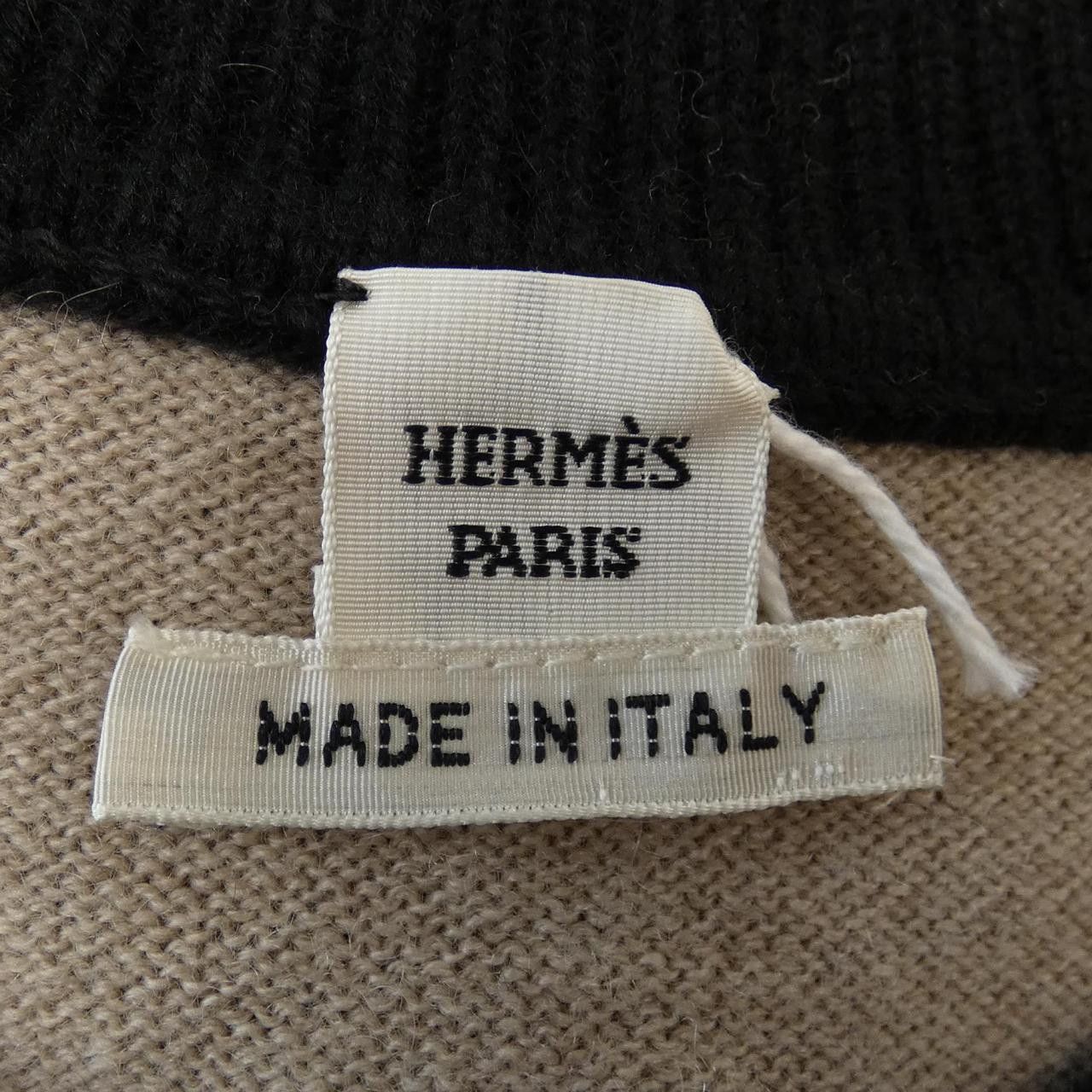 Hermes Hermes Hermes BRIDES DE GALA TARTAN Cashmere Knit Textile Tops DUTY FREE for USA Size ONE SIZE - 4 Thumbnail