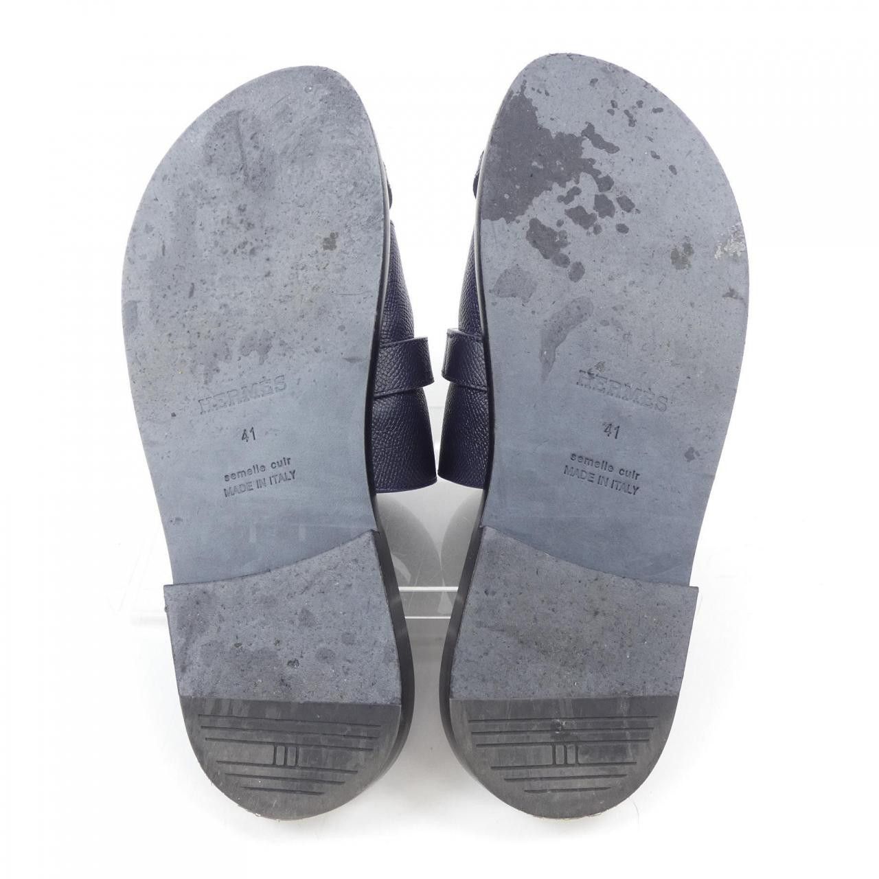 Hermes Hermes Hermes JOKE Leather Sandals Leather Shoes DUTY FREE for USA Size ONE SIZE - 4 Thumbnail