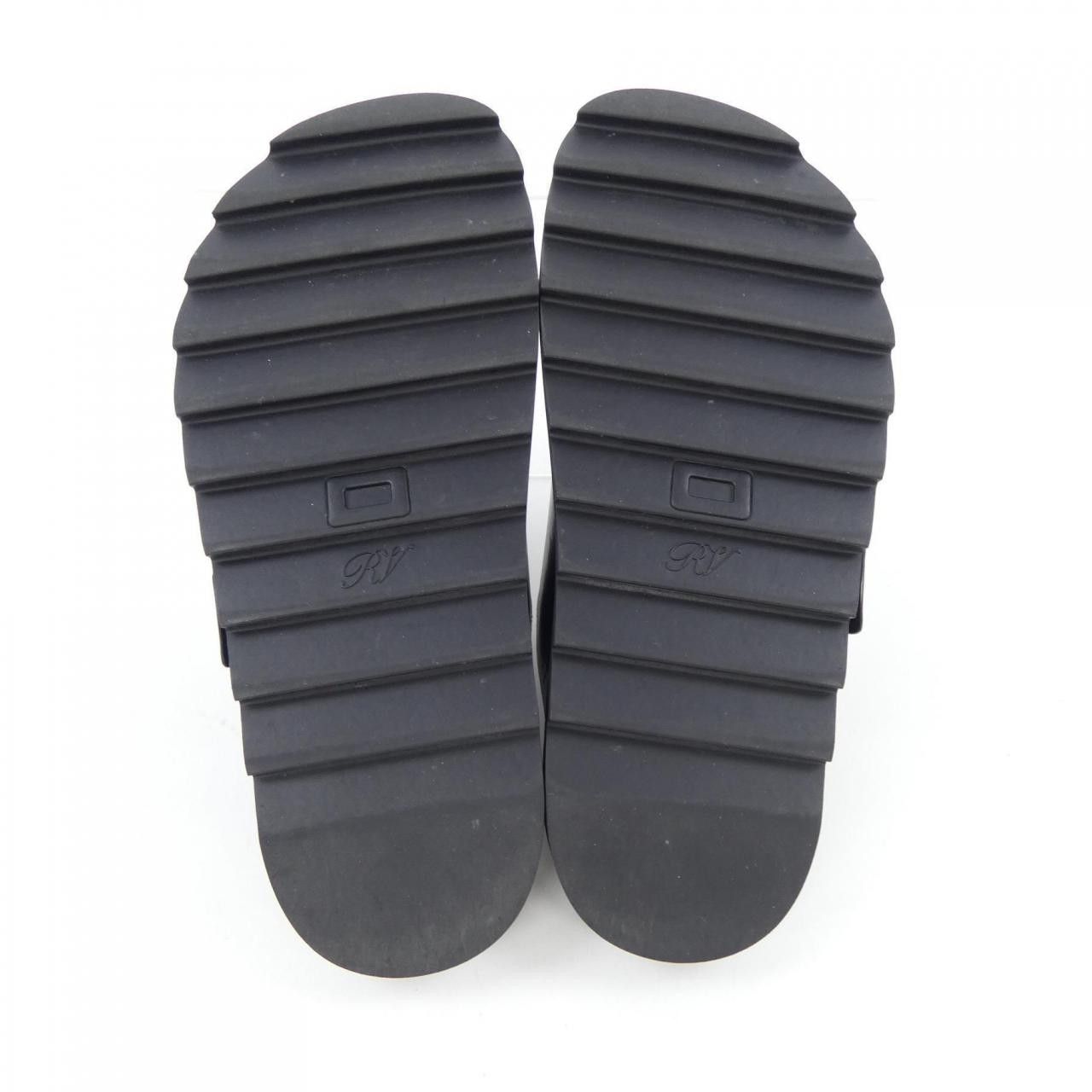 Roger Vivier Roger Vivier Roger Vivier Strass Buckle Leather Sandals Leather Shoes DUTY FREE for USA Size ONE SIZE - 4 Thumbnail