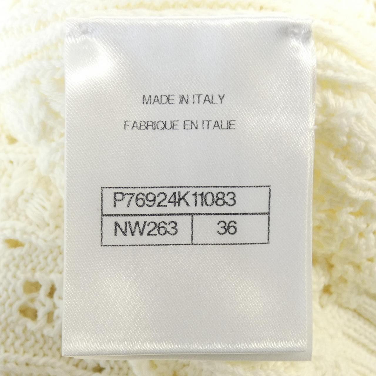 Chanel Chanel Chanel LOOK25 Knit Textile Tops P76924K11083 DUTY FREE for USA Size ONE SIZE - 4 Thumbnail