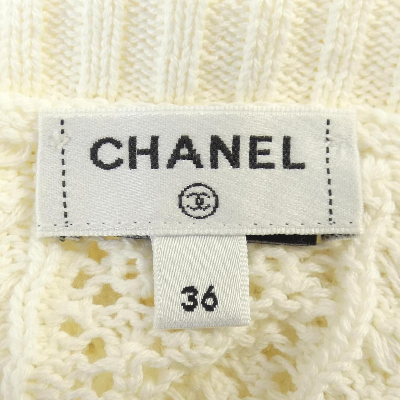 Chanel Chanel Chanel LOOK25 Knit Textile Tops P76924K11083 DUTY FREE for USA Size ONE SIZE - 5 Thumbnail