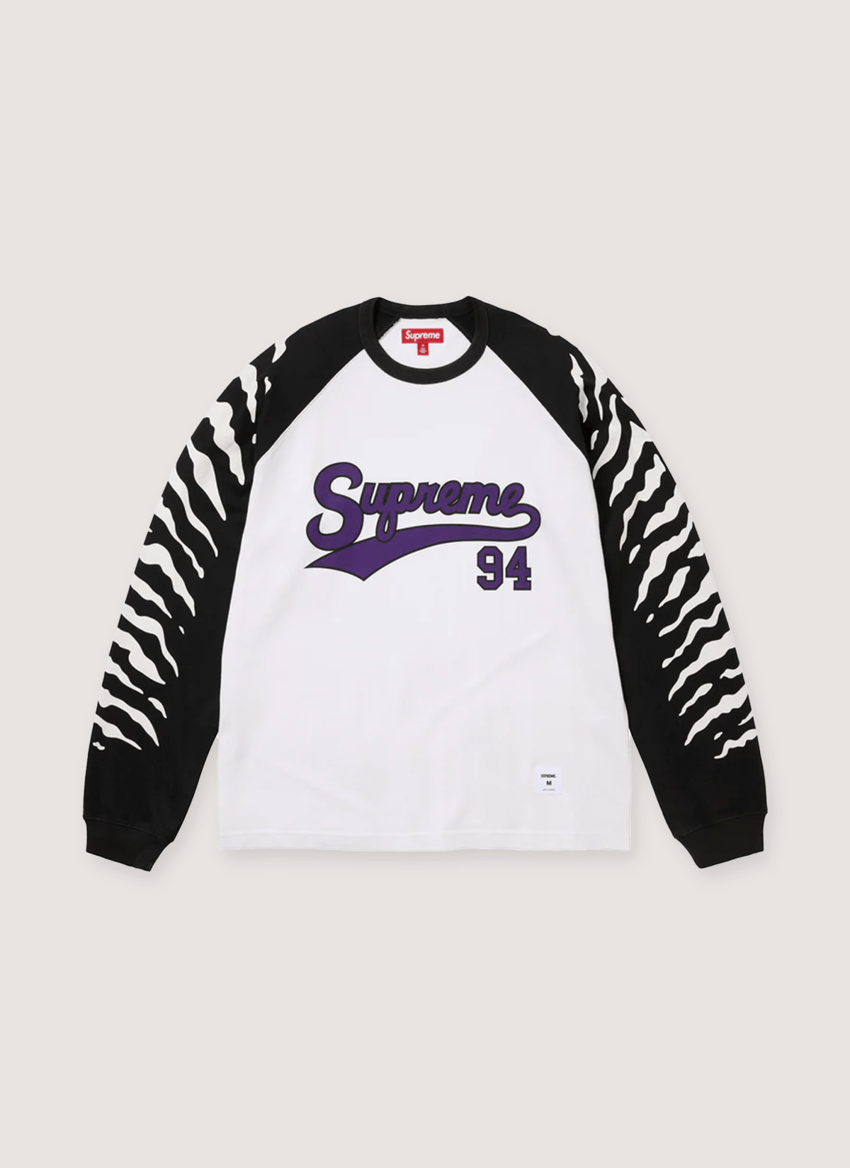 Supreme Tiger Raglan Longsleeve Size US M / EU 48-50 / 2 - 3 Thumbnail
