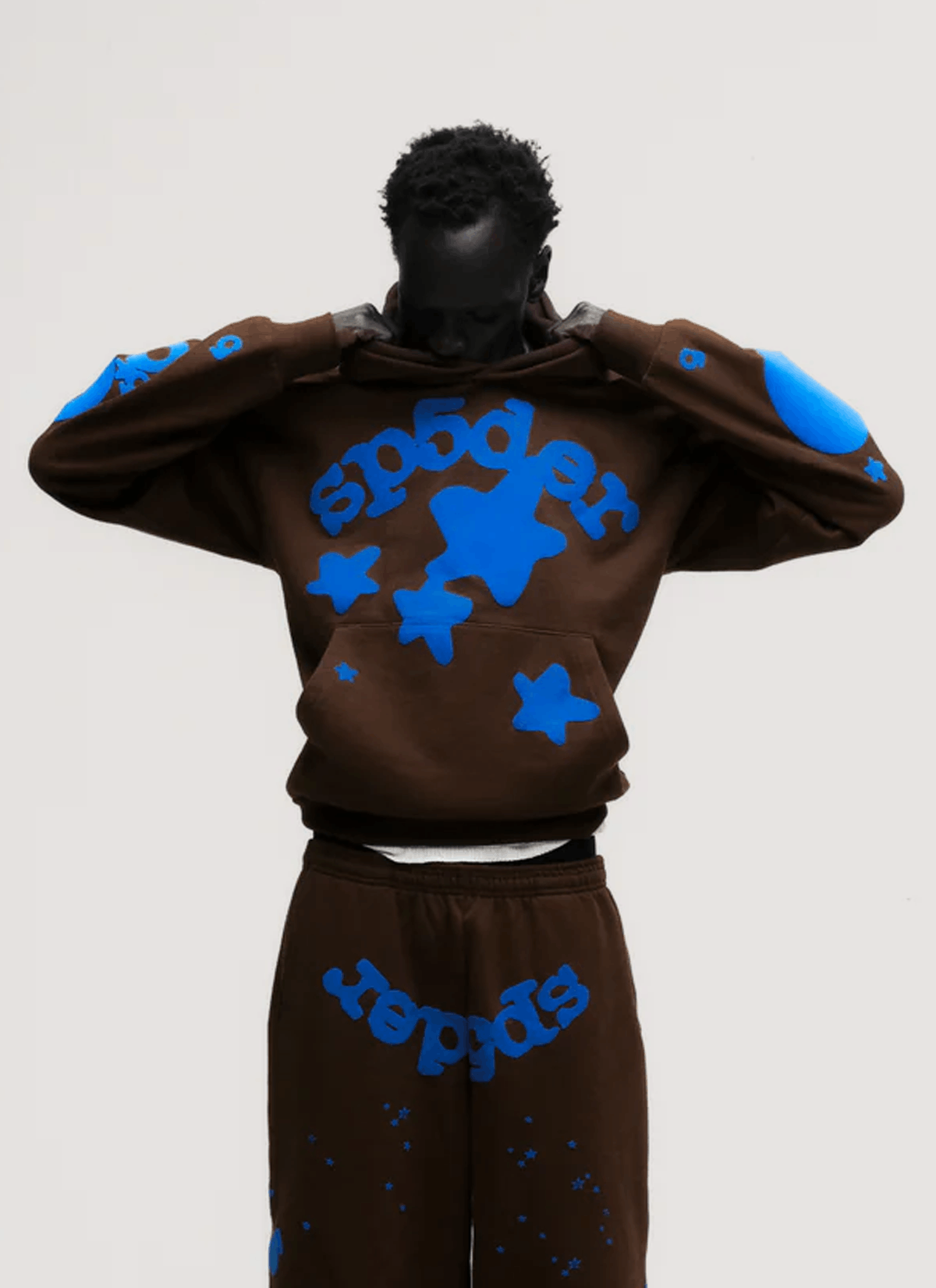 Sp5der Worldwide Beluga V2 Sweatshirt Brown Blue Size US S / EU 44-46 / 1 - 3 Thumbnail