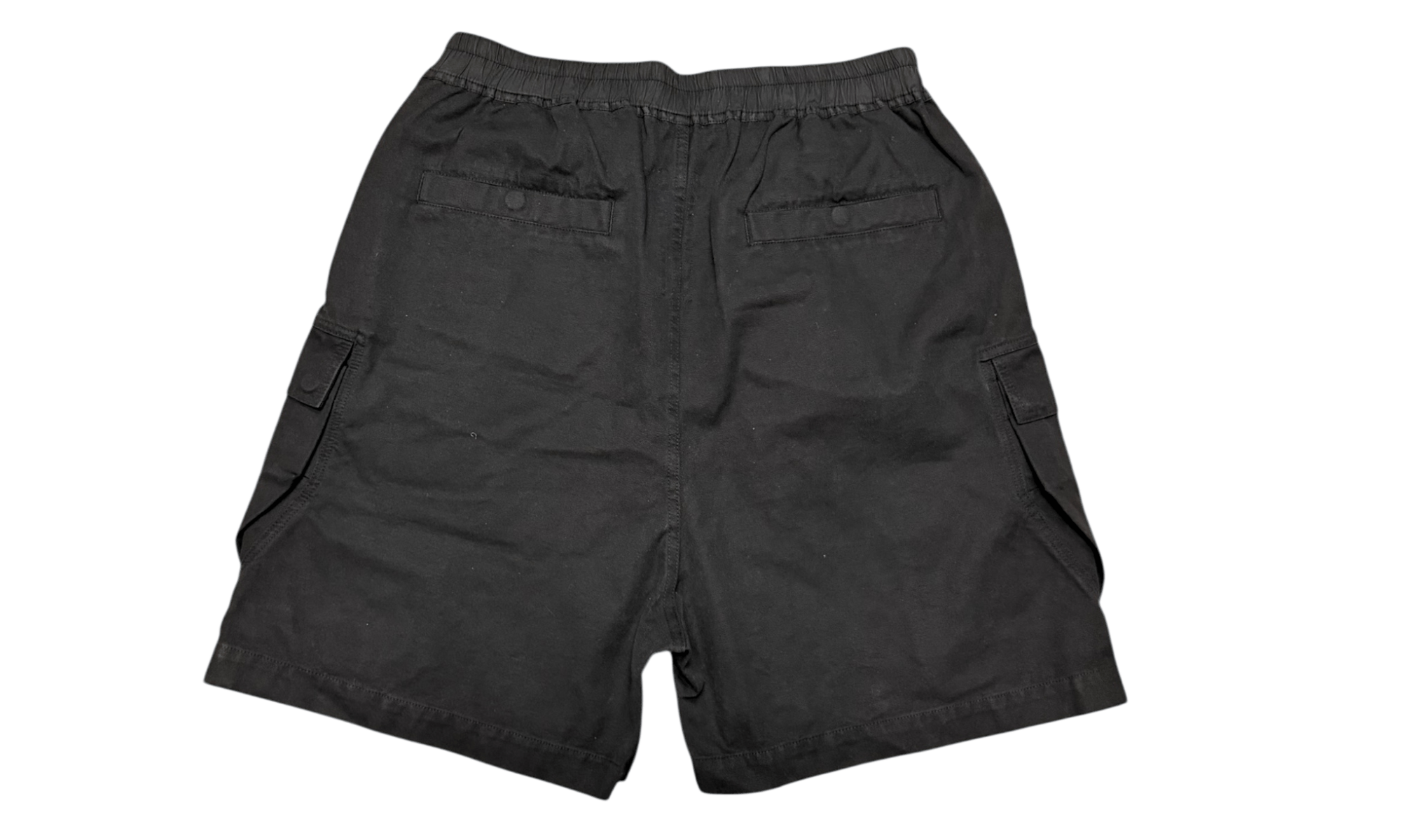 Rick Owens DRKSHDW Cargobelas Canvas Black Shorts Size US 30 / EU 46 - 2 Thumbnail