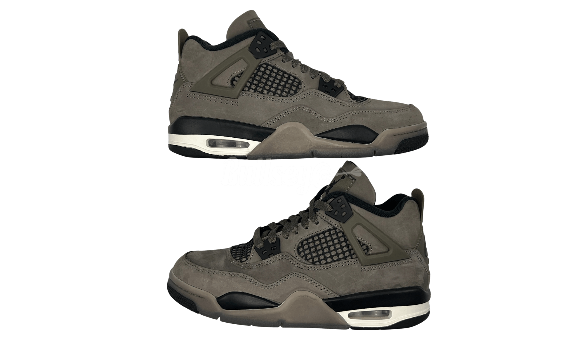 Jordan Brand Jordan 4 Retro Cave Stone (GS) (Preowned) Size US 5.5 / EU 38 - 2 Thumbnail
