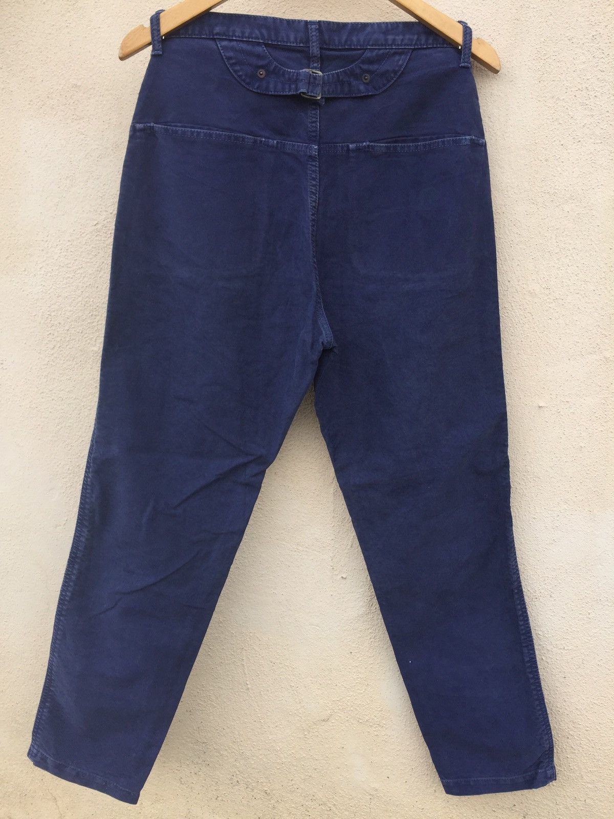 Eternal × Japanese Brand DEEP BLUE BY ETERNAL HARD COTTON DENIM BLUE DYE FABRIC Size US 28 / EU 44 - 10 Thumbnail