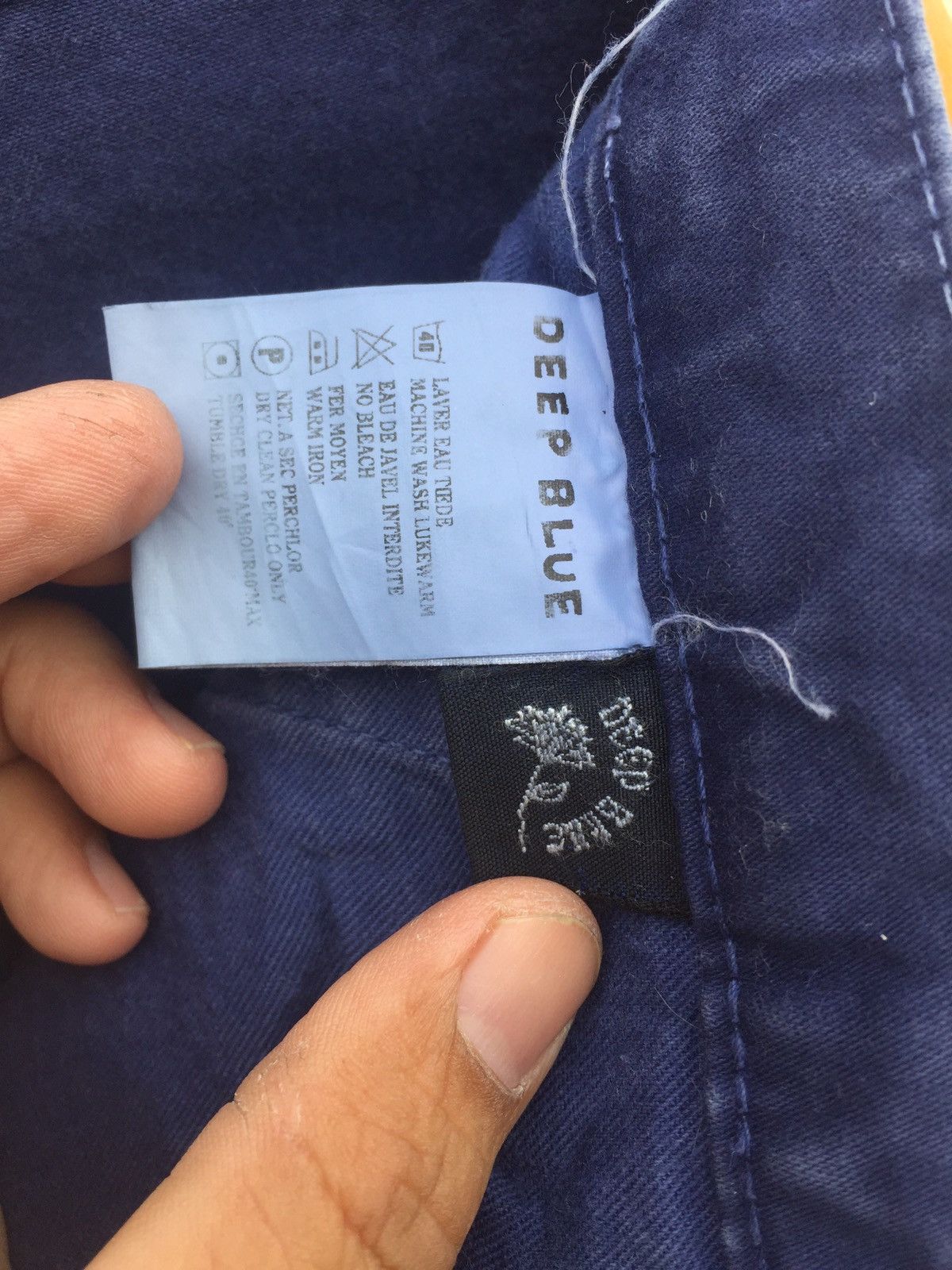 Eternal × Japanese Brand DEEP BLUE BY ETERNAL HARD COTTON DENIM BLUE DYE FABRIC Size US 28 / EU 44 - 13 Thumbnail