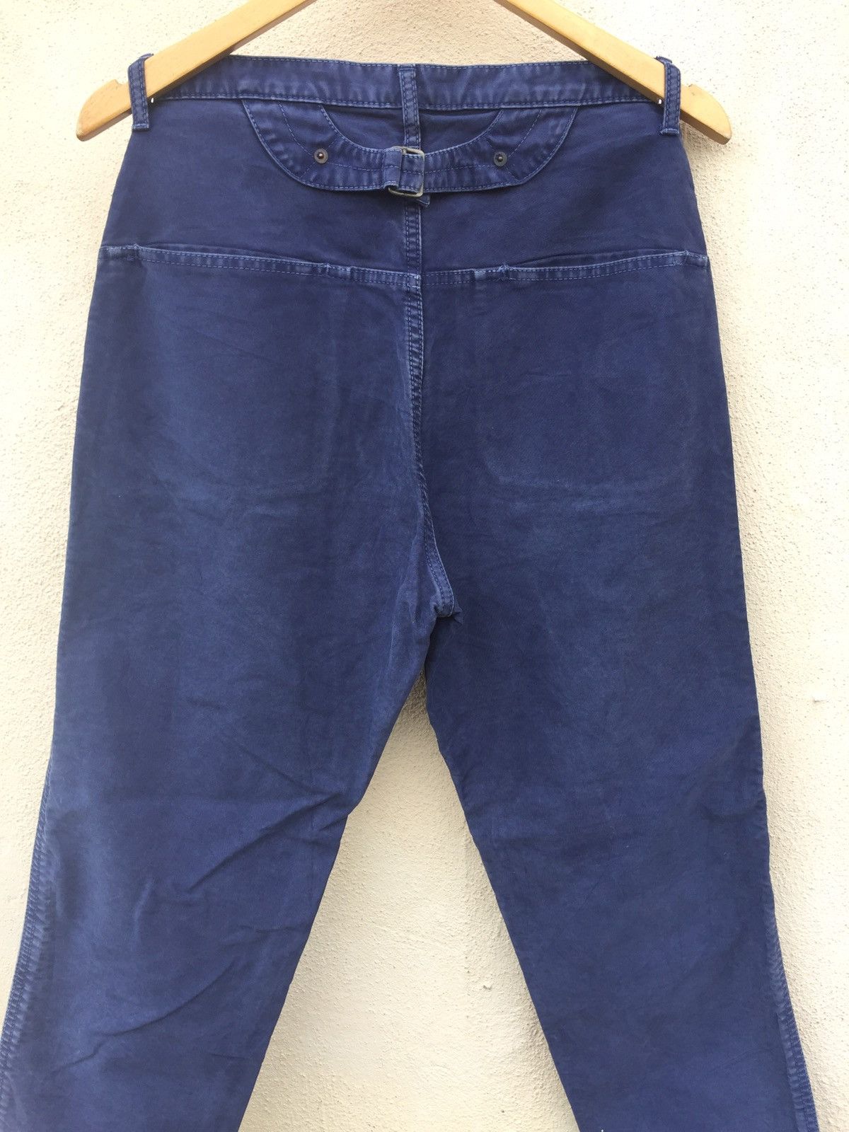 Eternal × Japanese Brand DEEP BLUE BY ETERNAL HARD COTTON DENIM BLUE DYE FABRIC Size US 28 / EU 44 - 11 Thumbnail