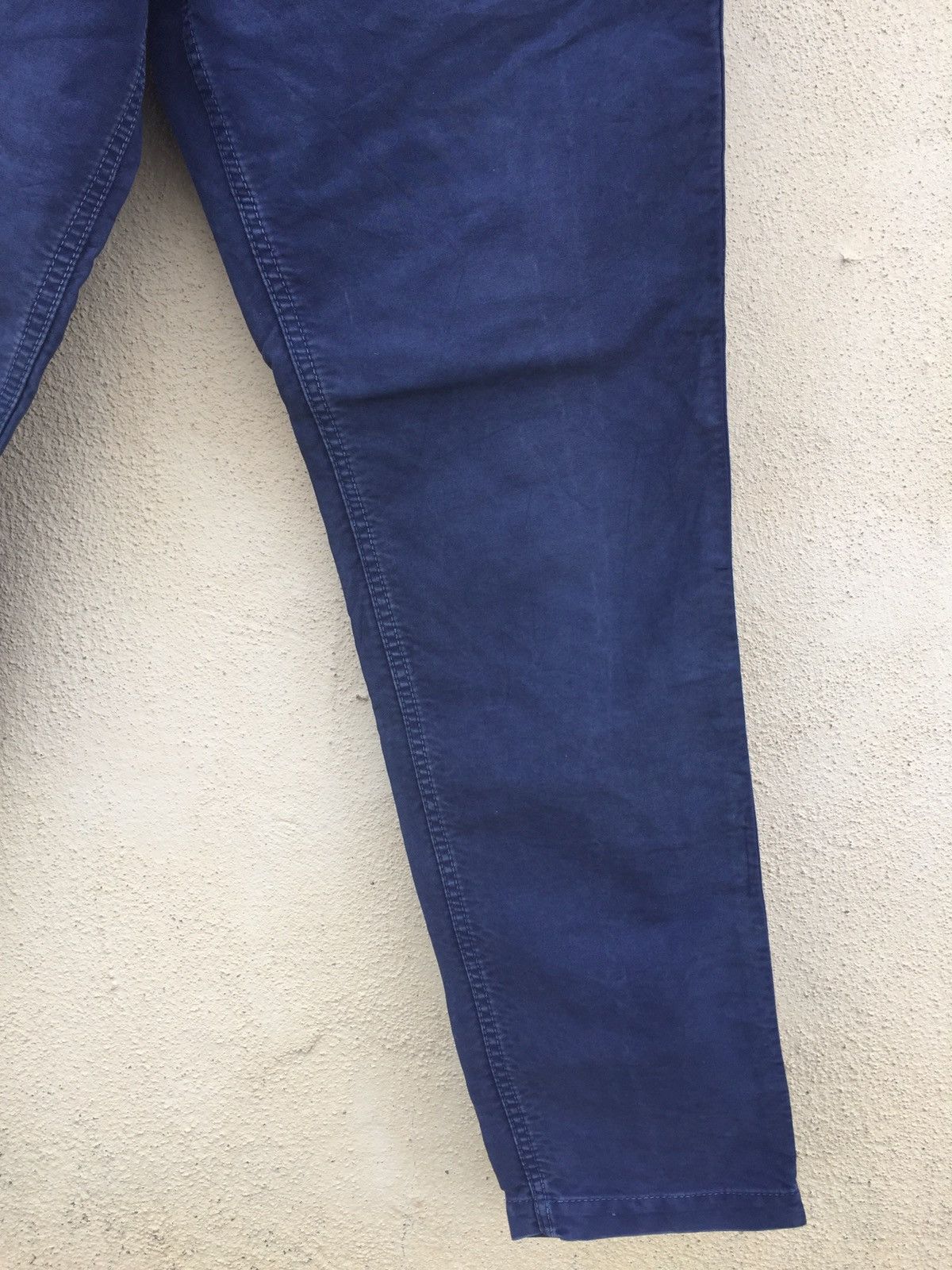 Eternal × Japanese Brand DEEP BLUE BY ETERNAL HARD COTTON DENIM BLUE DYE FABRIC Size US 28 / EU 44 - 5 Thumbnail