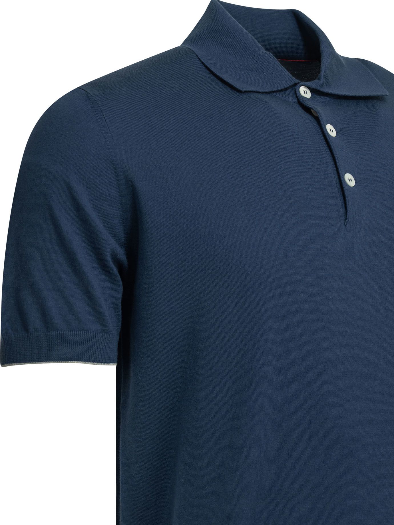 Brunello Cucinelli Brunello Cucinelli Polo Shirt With Buttons tag size 52 Men - USA Duties Paid Size US L / EU 52-54 / 3 - 4 Thumbnail