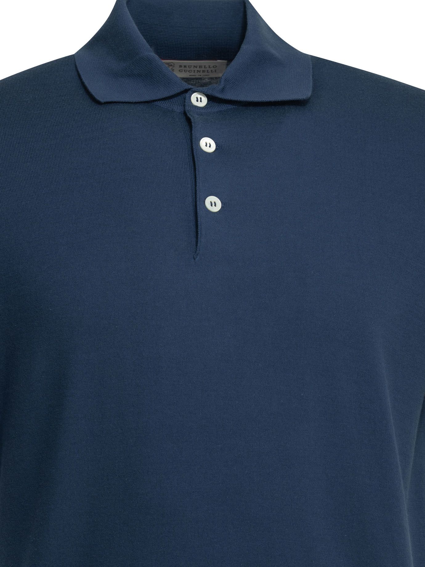 Brunello Cucinelli Brunello Cucinelli Polo Shirt With Buttons tag size 52 Men - USA Duties Paid Size US L / EU 52-54 / 3 - 3 Thumbnail