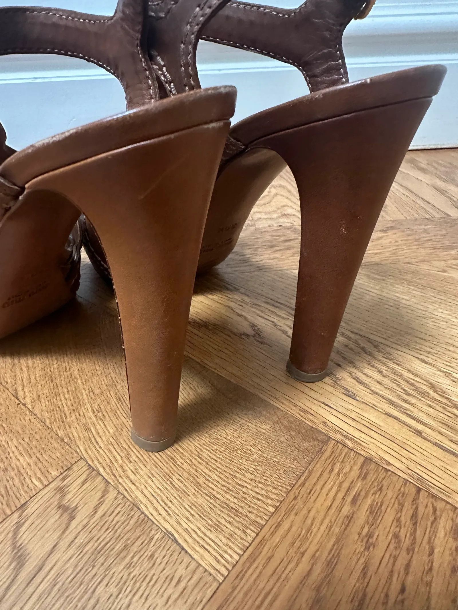 Miu Miu Miu Miu Calzature Donna Nappa Washed 8 Heels Size US 9.5 / IT 39.5 - 5 Thumbnail