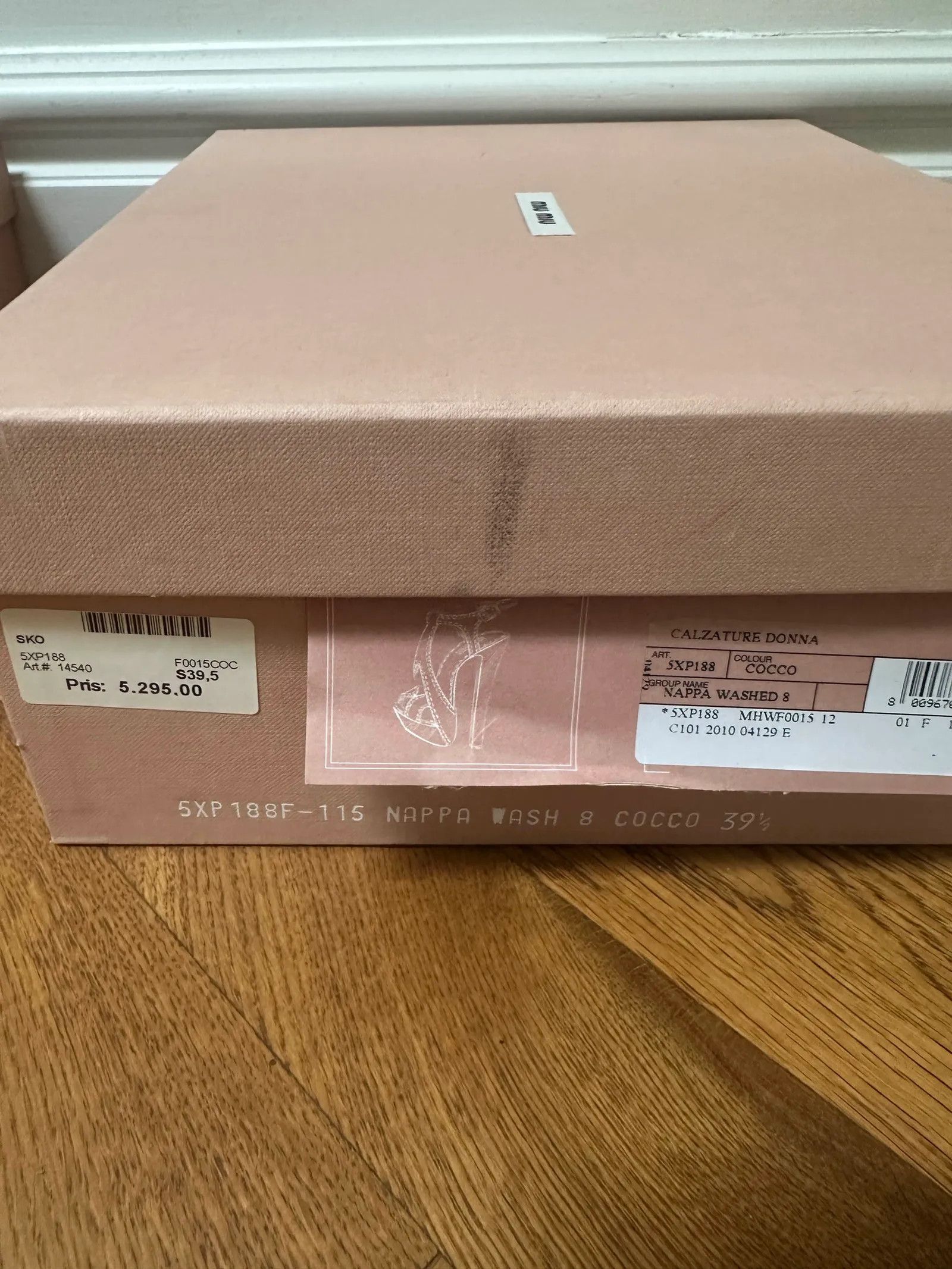 Miu Miu Miu Miu Calzature Donna Nappa Washed 8 Heels Size US 9.5 / IT 39.5 - 3 Thumbnail