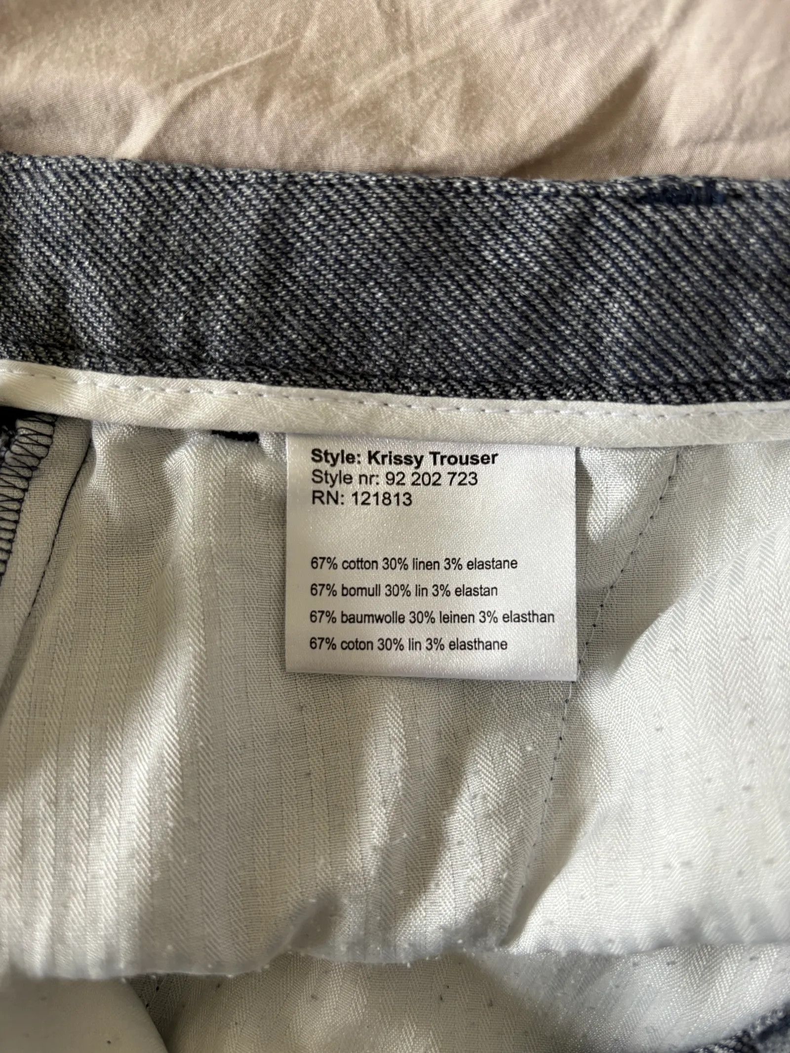 Hope Hope Krissy Trouser Pants Size 25" / US 0 / IT 36 - 3 Thumbnail