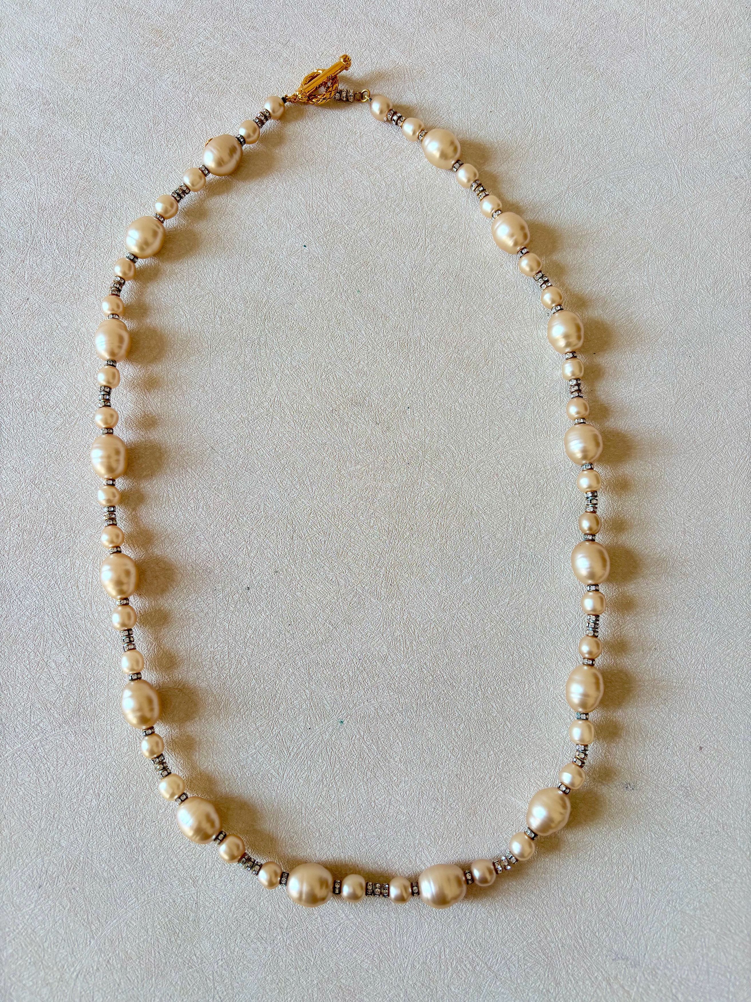 Chanel Sautoir perles et strass Size ONE SIZE - 3 Thumbnail