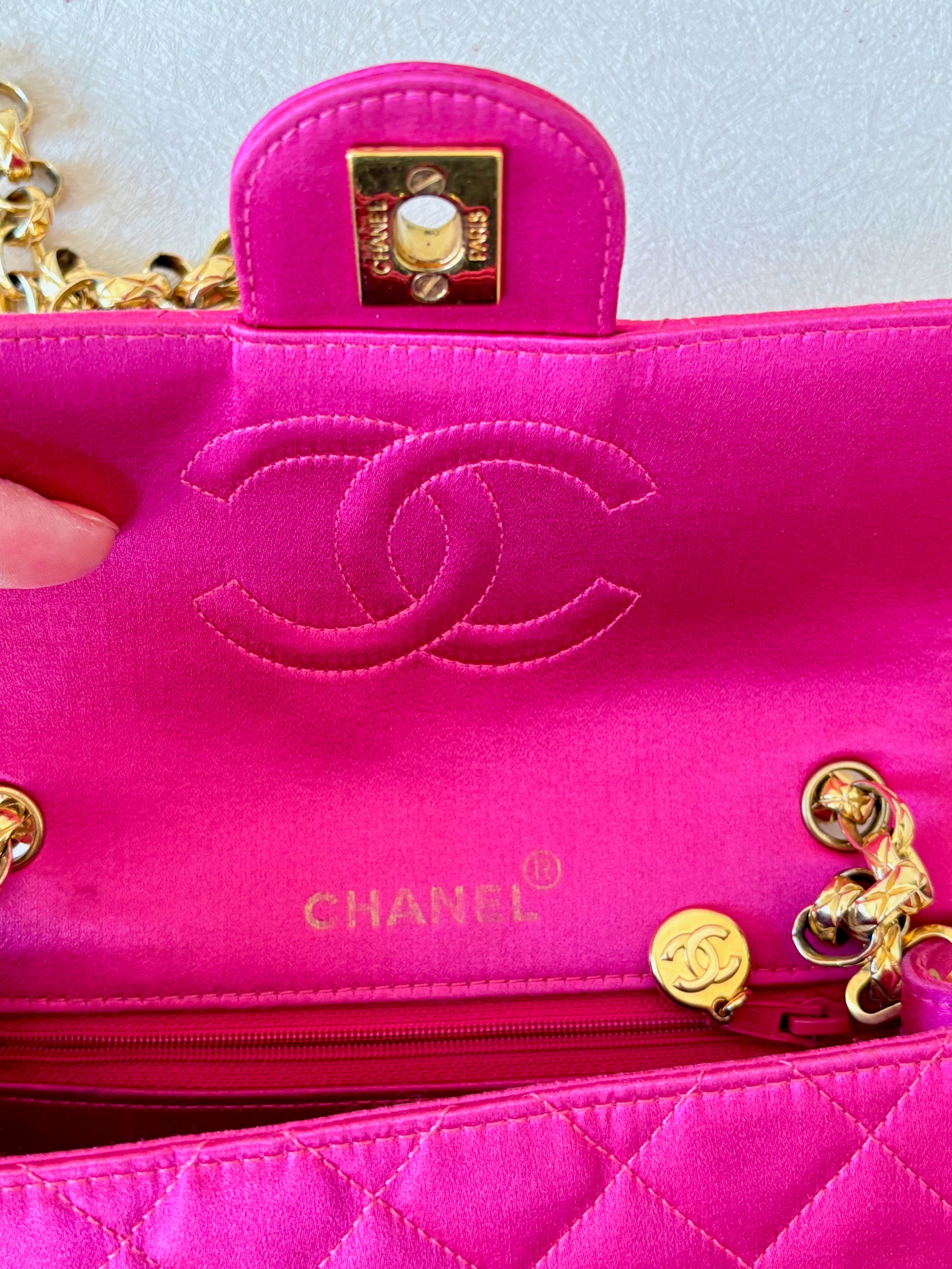 Chanel Sac Timeless Satin Size ONE SIZE - 12 Thumbnail