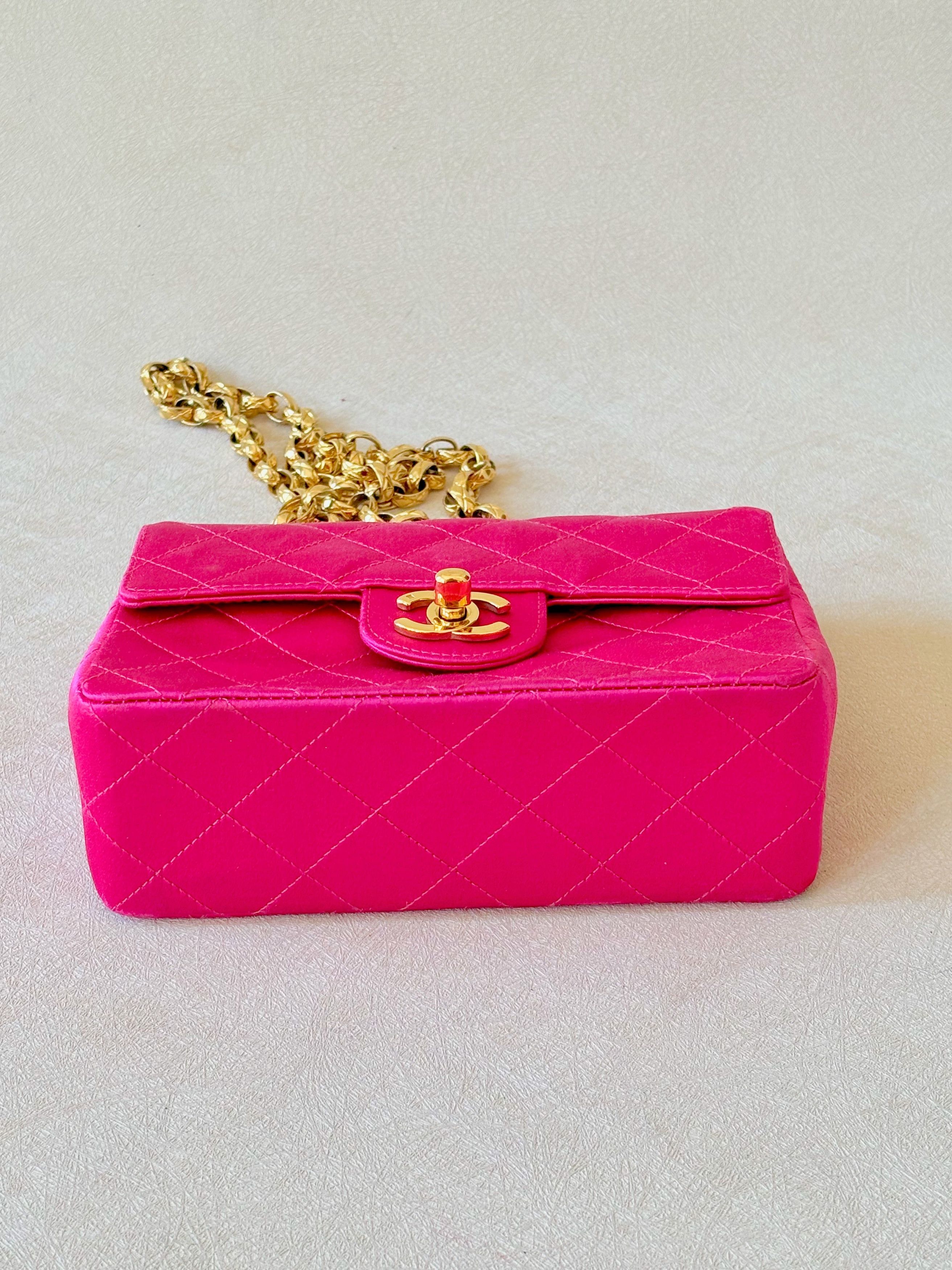 Chanel Sac Timeless Satin Size ONE SIZE - 10 Thumbnail