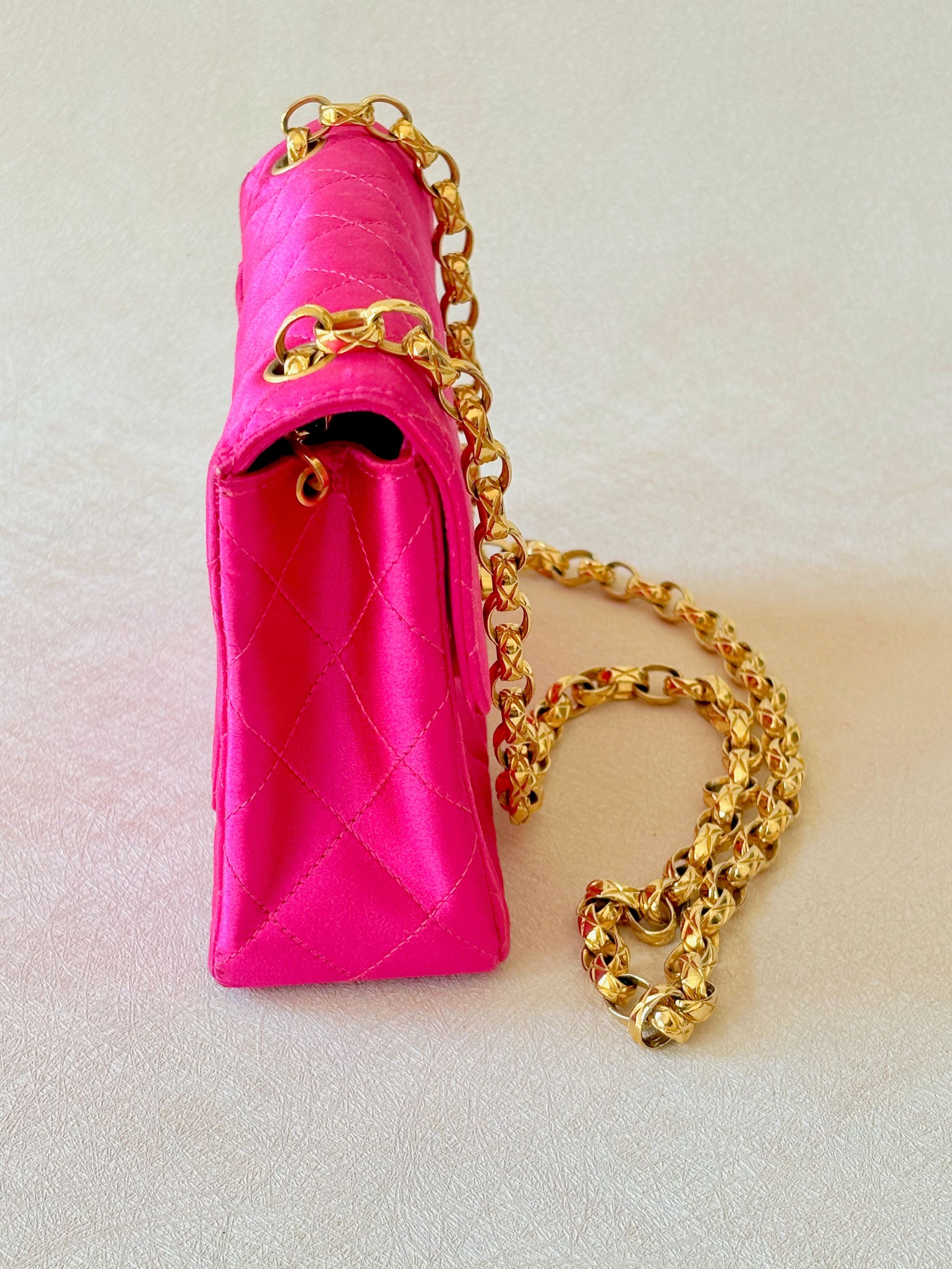 Chanel Sac Timeless Satin Size ONE SIZE - 8 Thumbnail
