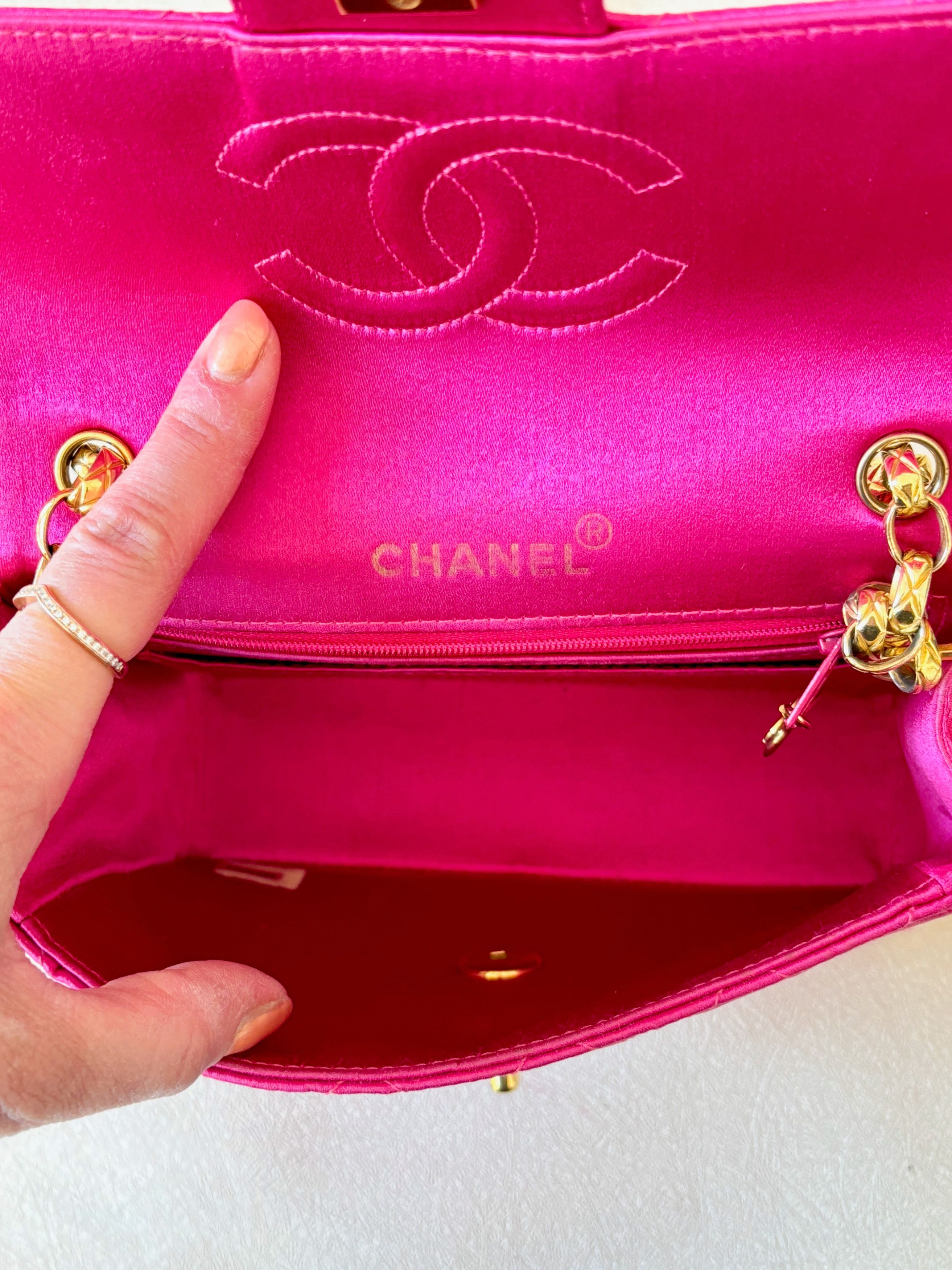 Chanel Sac Timeless Satin Size ONE SIZE - 13 Thumbnail