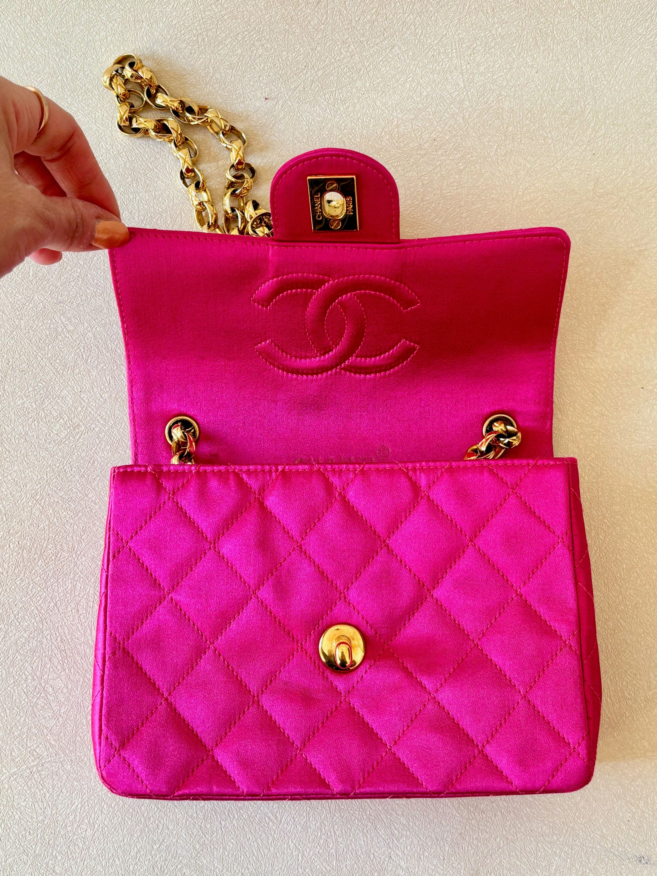 Chanel Sac Timeless Satin Size ONE SIZE - 11 Thumbnail