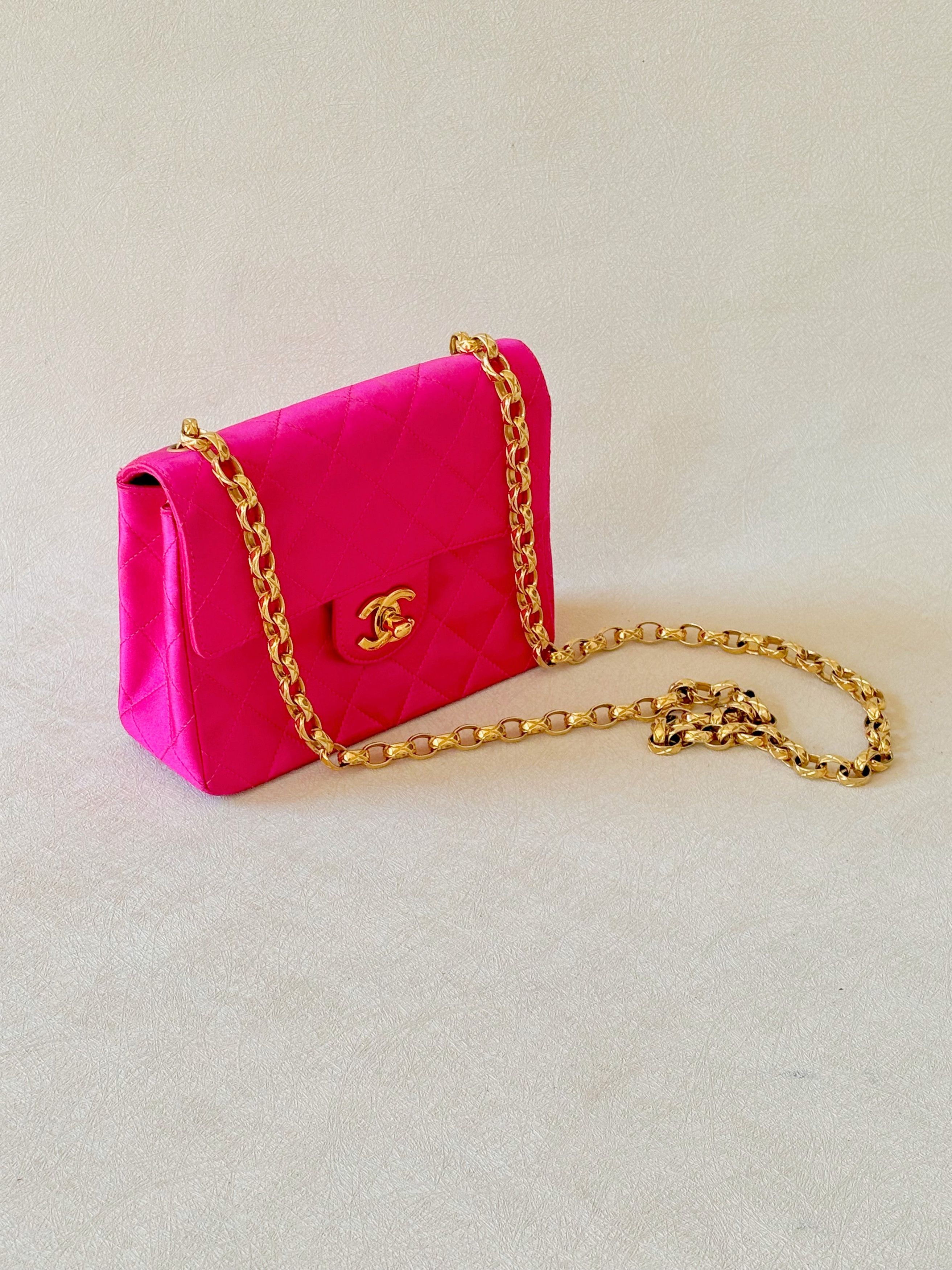 Chanel Sac Timeless Satin Size ONE SIZE - 6 Thumbnail