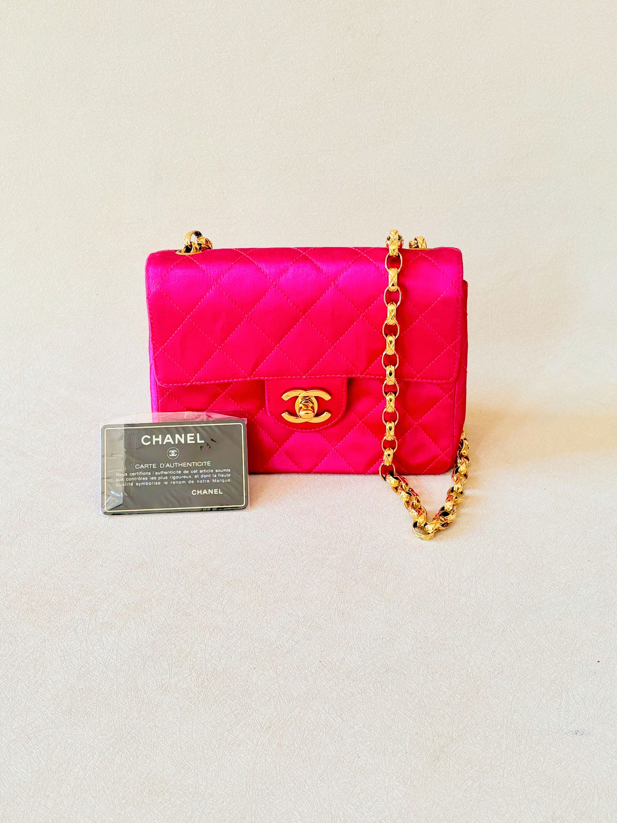 Chanel Sac Timeless Satin Size ONE SIZE - 15 Thumbnail