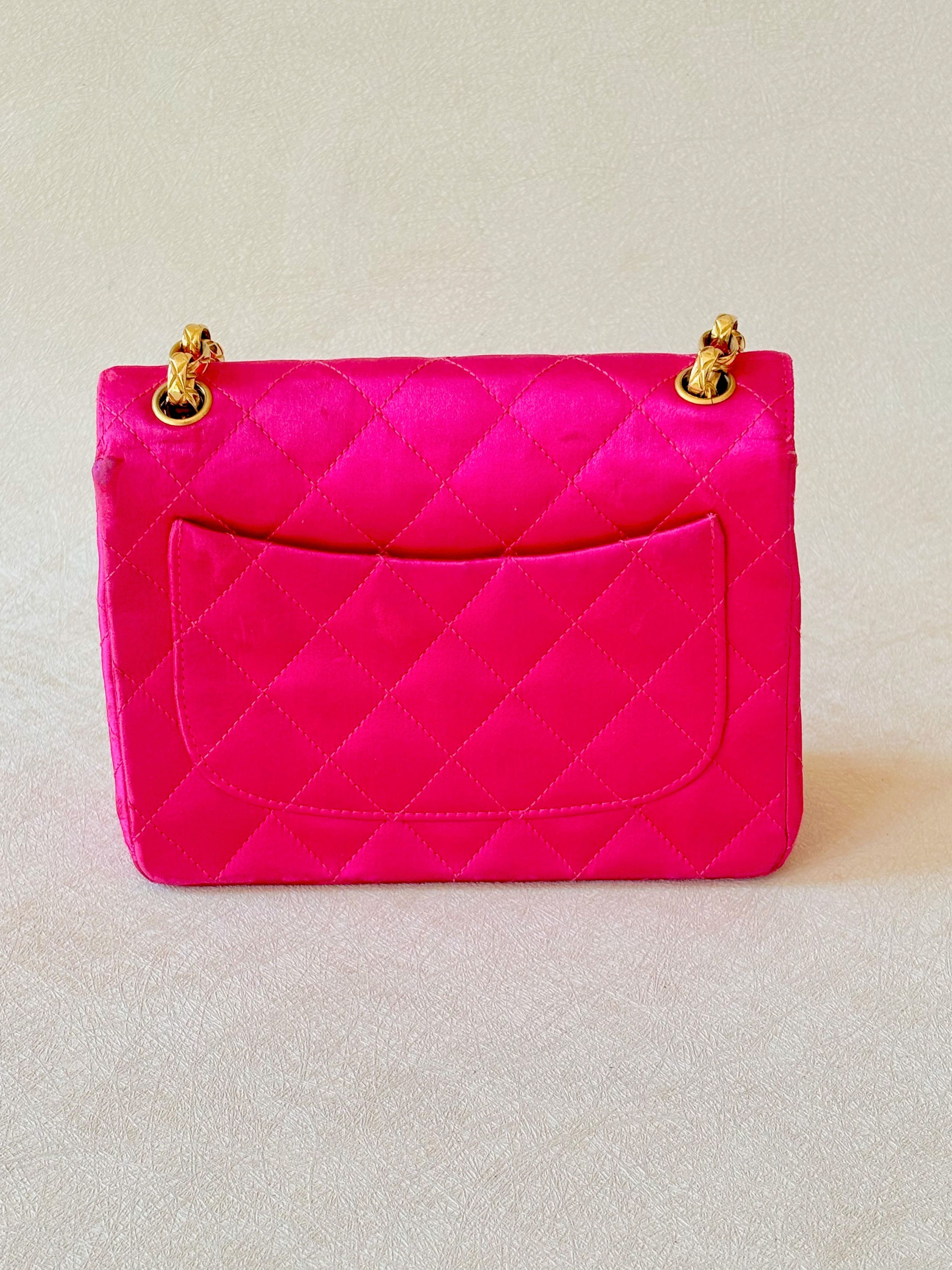Chanel Sac Timeless Satin Size ONE SIZE - 7 Thumbnail