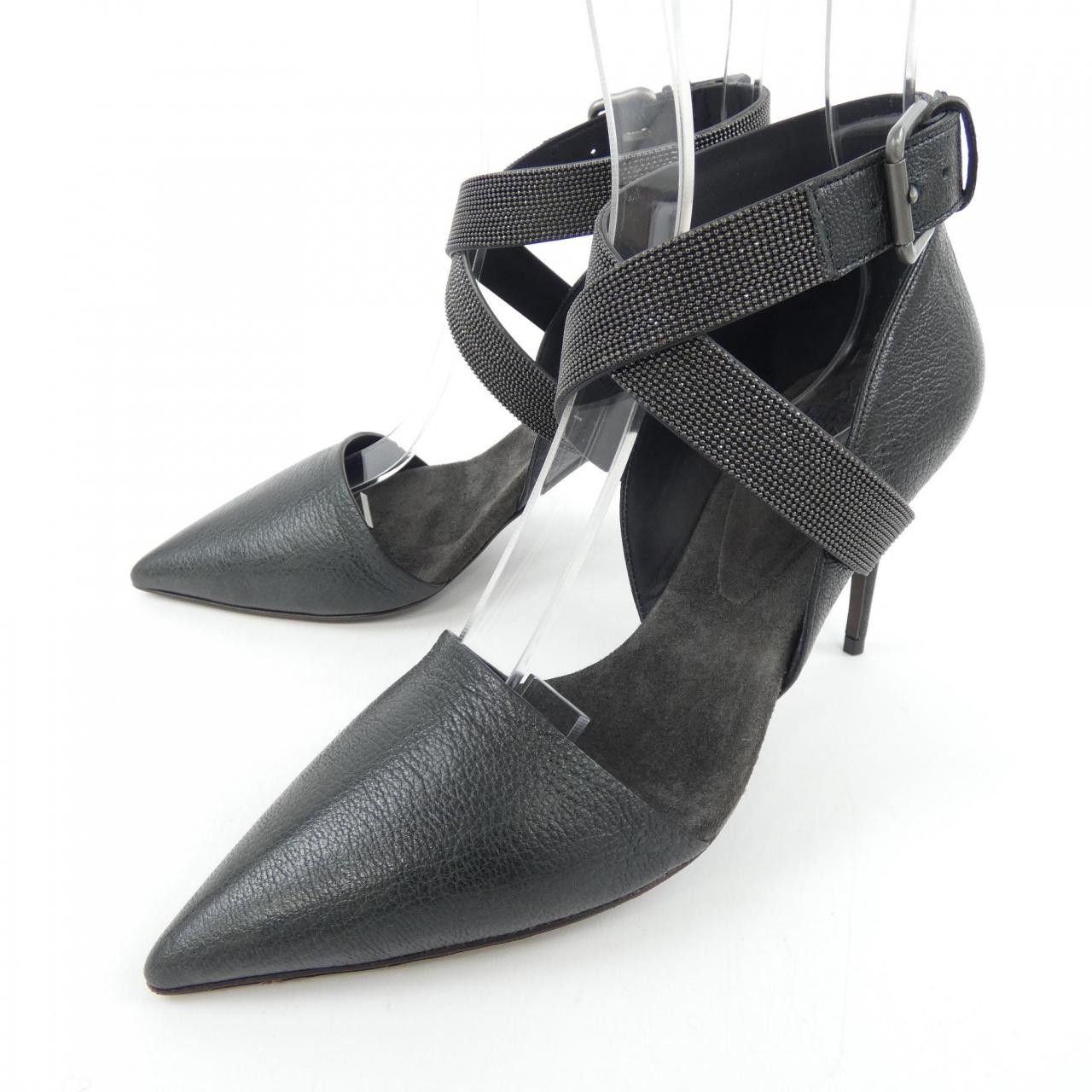 Brunello Cucinelli Brunello Cucinelli Brunello Cucinelli Leather Pumps Leather Shoes MZDGHC364 DUTY FREE for USA Size ONE SIZE - 3 Thumbnail