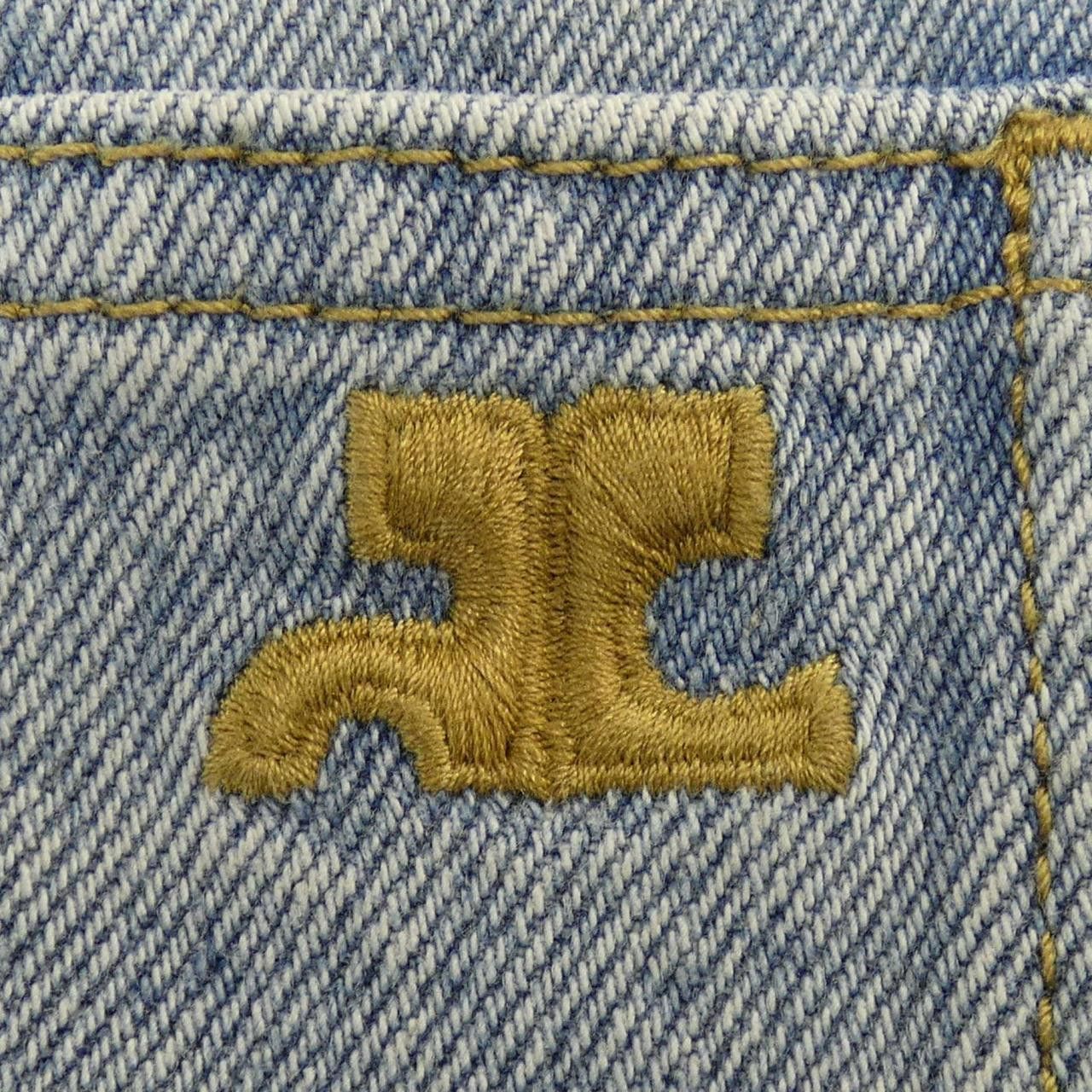Other Other Courreges Jeans Textile Jeans 124DPA022DE00167011 DUTY FREE for USA Size ONE SIZE - 6 Thumbnail