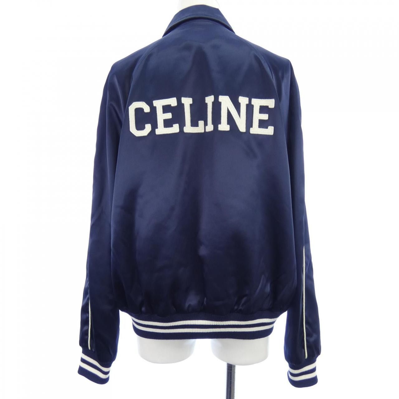 Celine Celine CELINE Bomber Jacket Textile Outerwear RV08U0550 DUTY FREE for USA Size ONE SIZE - 2 Thumbnail