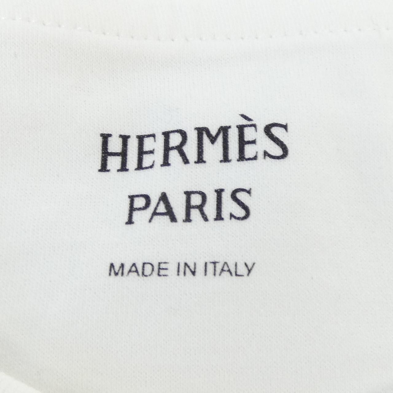Hermes Hermes Hermes Parfumerie Remix Cotton TShirt Textile T-Shirts DUTY FREE for USA Size ONE SIZE - 4 Thumbnail