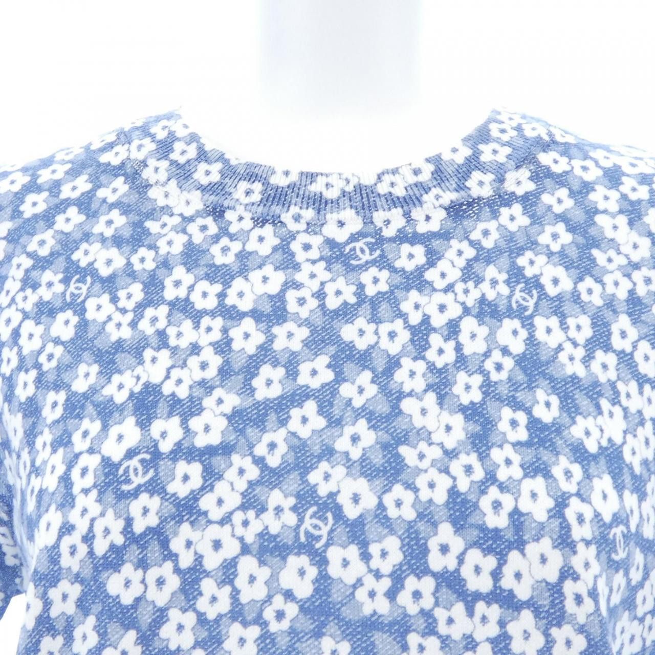 Chanel Chanel Chanel LOOK23 Cotton T Shirt Textile T-Shirts P77924K11270 DUTY FREE for USA Size ONE SIZE - 6 Thumbnail