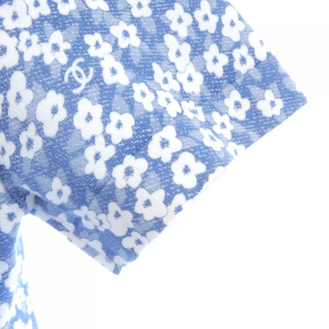 Chanel Chanel Chanel LOOK23 Cotton T Shirt Textile T-Shirts P77924K11270 DUTY FREE for USA Size ONE SIZE - 7 Thumbnail