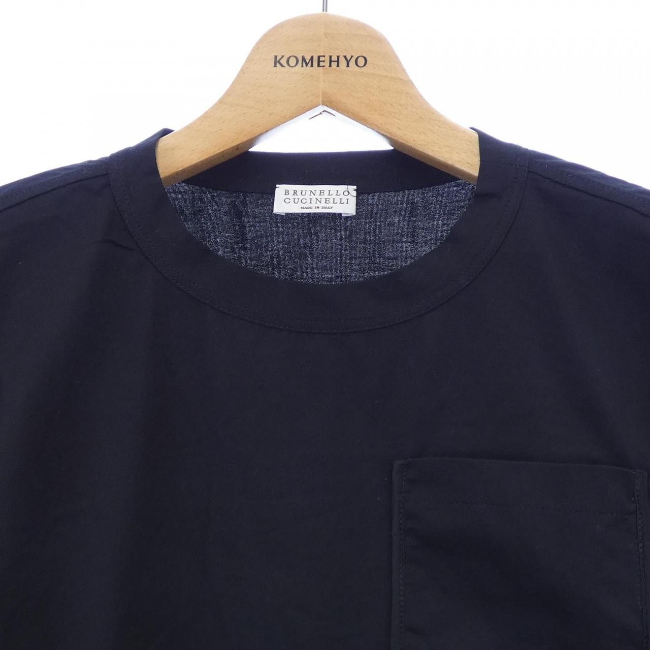Brunello Cucinelli Brunello Cucinelli Brunello Cucinelli T Shirt Textile T-Shirts M0T81EH900 DUTY FREE for USA Size ONE SIZE - 5 Thumbnail