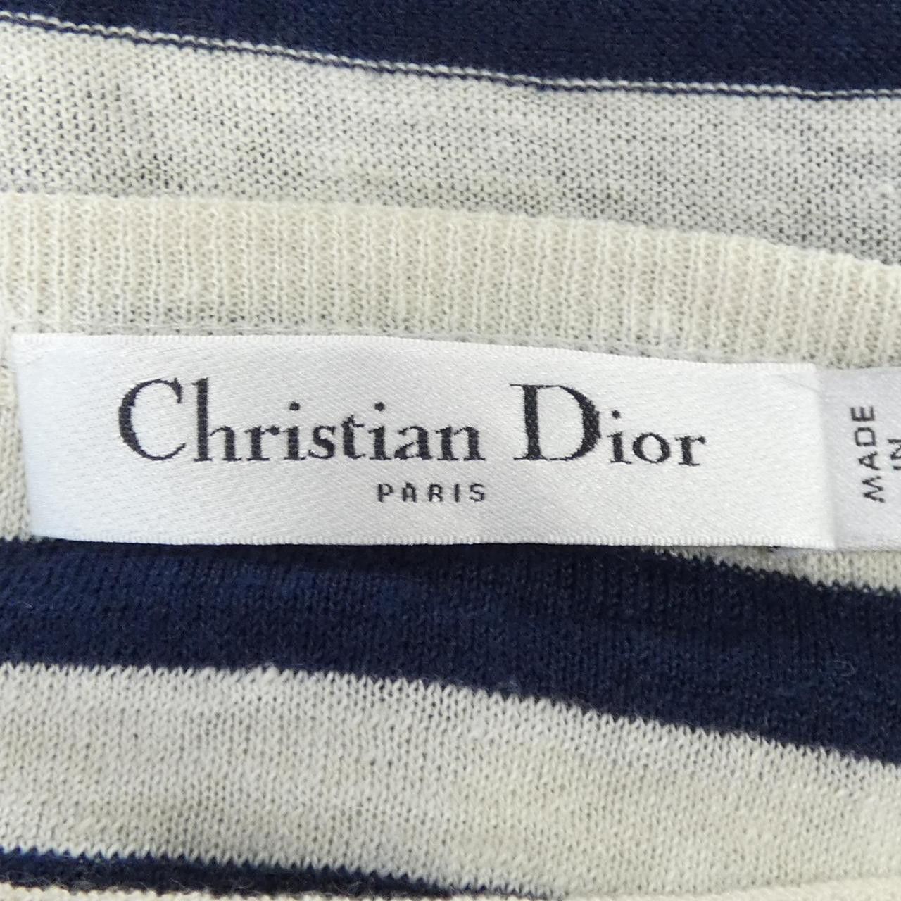 Dior Dior Christian Dior Cashmere Blend Knit Textile Tops 314S51AM718 DUTY FREE for USA Size ONE SIZE - 4 Thumbnail