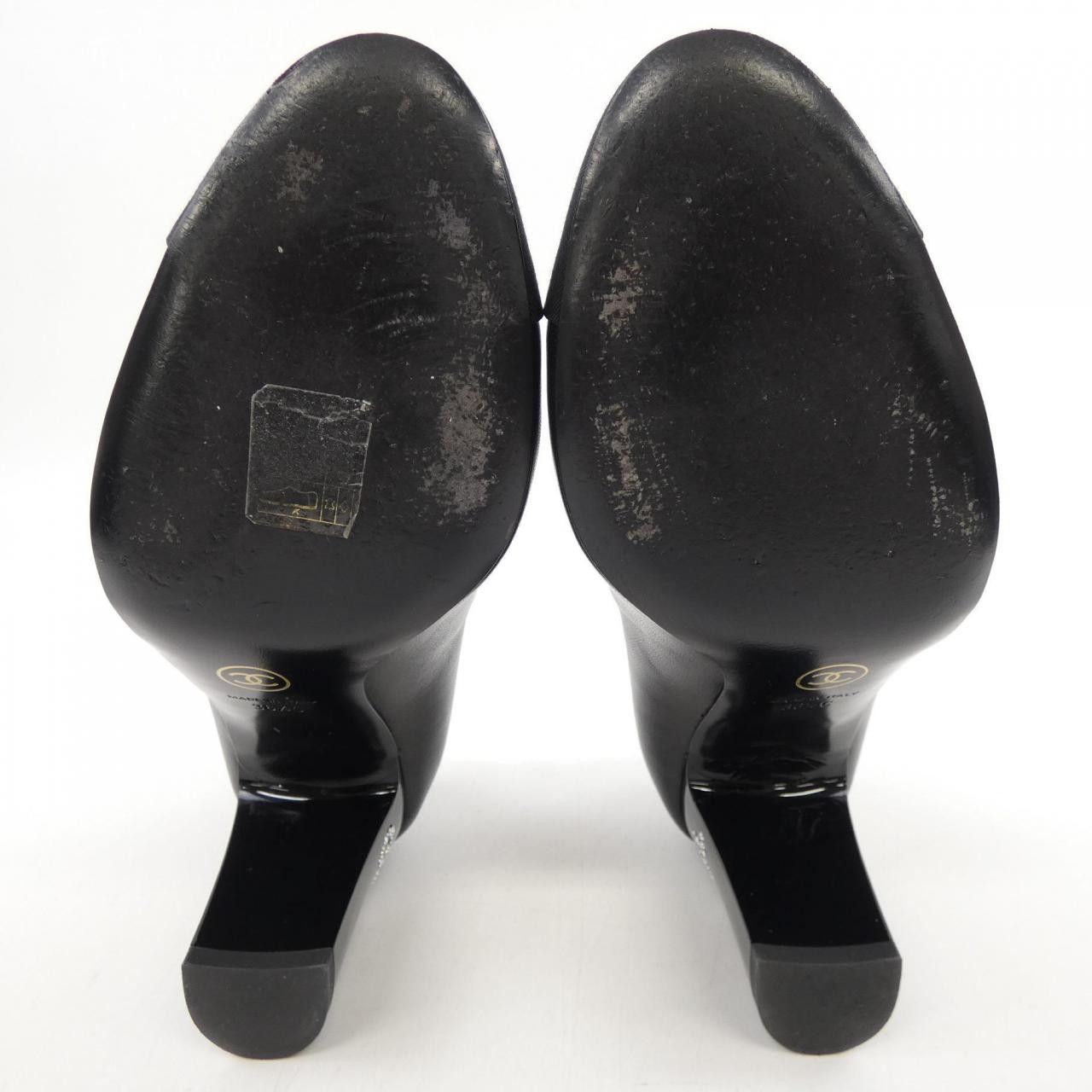 Chanel Chanel Chanel Leather Pumps Leather Shoes G34991Y53317 DUTY FREE for USA Size ONE SIZE - 4 Thumbnail