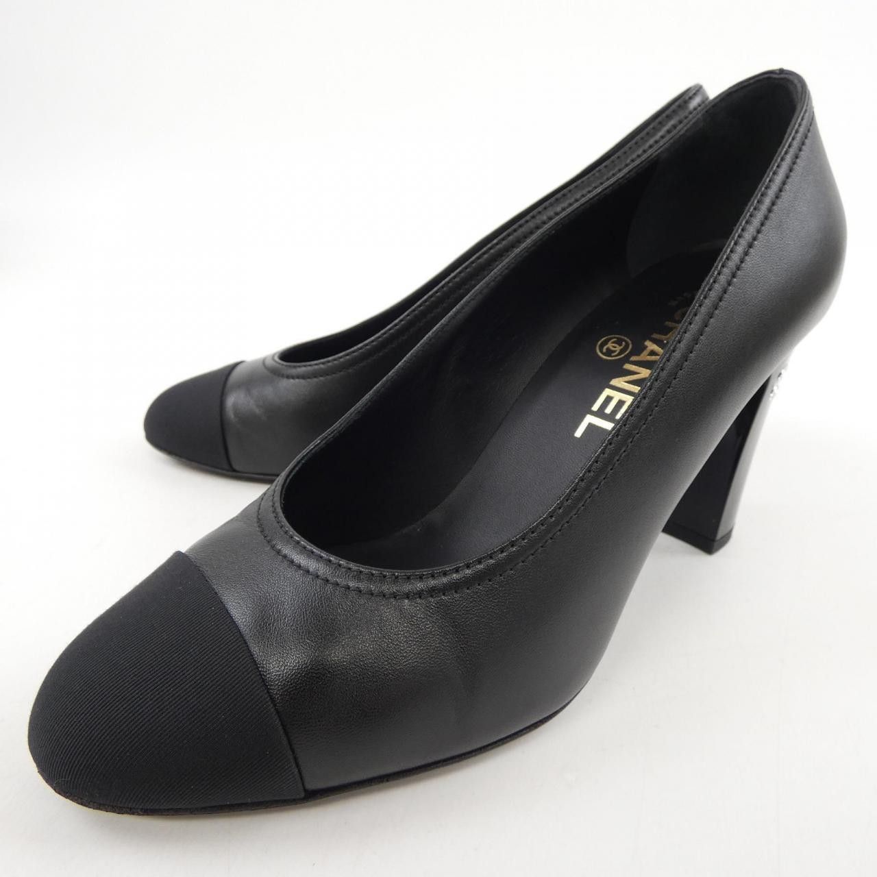 Chanel Chanel Chanel Leather Pumps Leather Shoes G34991Y53317 DUTY FREE for USA Size ONE SIZE - 3 Thumbnail