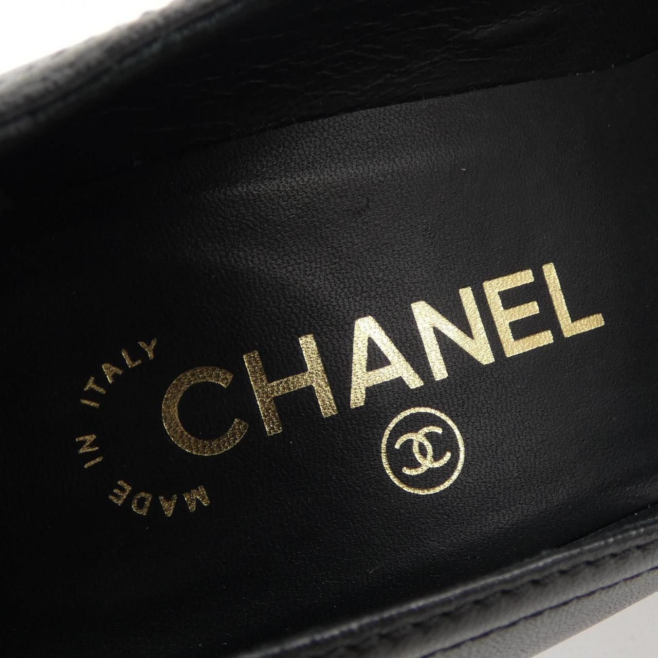 Chanel Chanel Chanel Leather Pumps Leather Shoes G34991Y53317 DUTY FREE for USA Size ONE SIZE - 6 Thumbnail