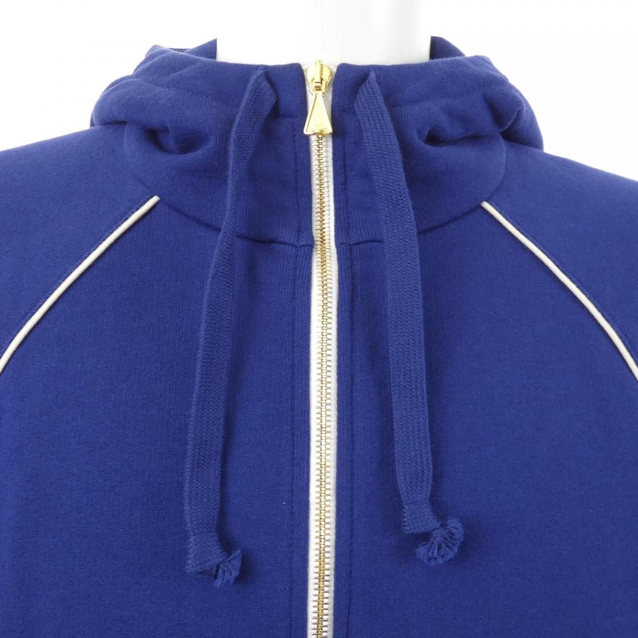 Gucci Gucci Gucci Web GUCCI Label Cotton Hoodie Textile Sweatshirts & Hoodies 645320XJDAK DUTY FREE for USA Size ONE SIZE - 6 Thumbnail