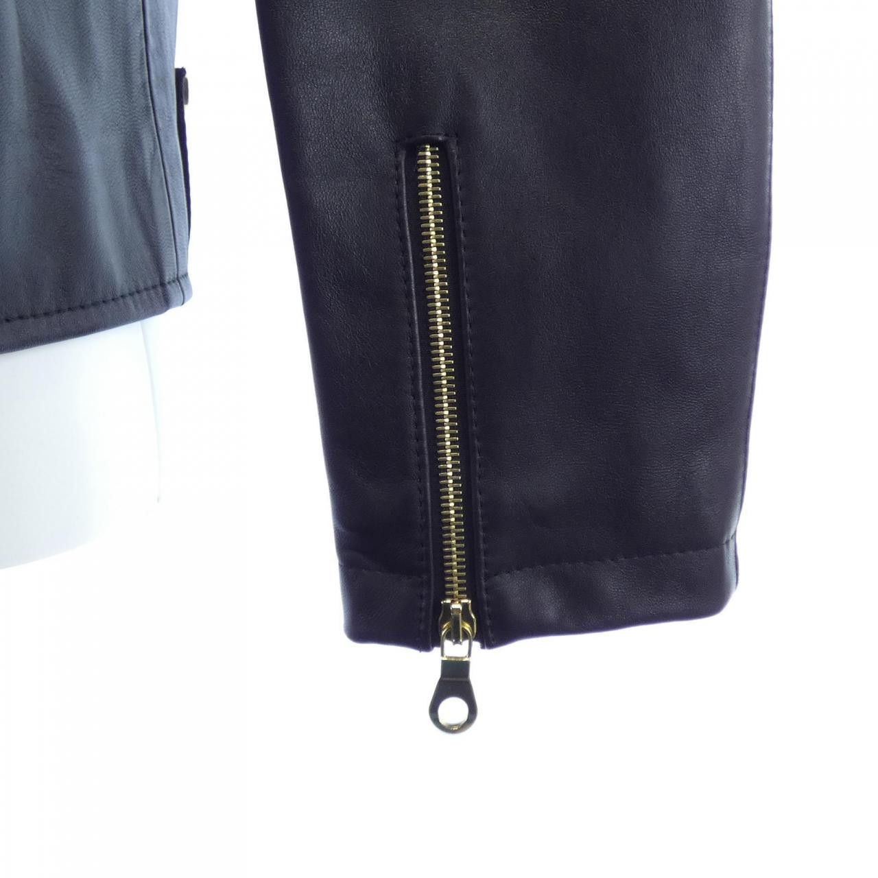 Other Other Cinquanta Leather Jacket Leather Outerwear DUTY FREE for USA Size ONE SIZE - 6 Thumbnail