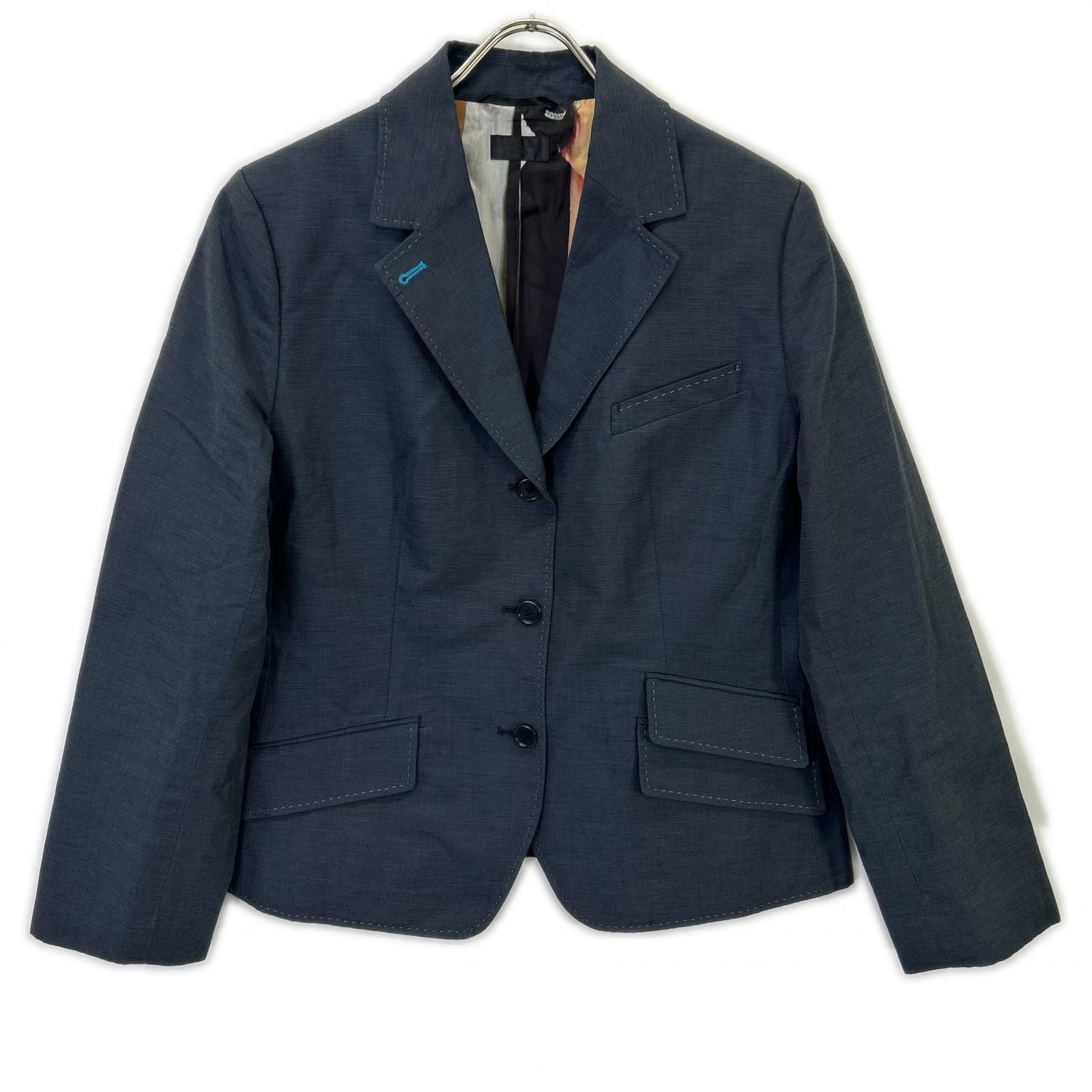 Paul Smith Paul Smith Paul Smith Black Linen Cotton Suit Set Textile Suits CJKPMGM0403 DUTY FREE for USA Size ONE SIZE - 4 Thumbnail