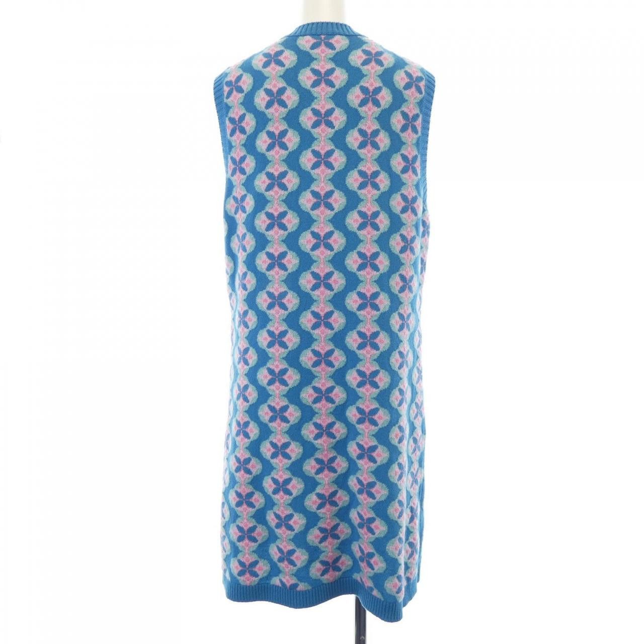 Chanel Chanel Chanel Cashmere Dress Textile Dresses P55807K07284 DUTY FREE for USA Size ONE SIZE - 2 Thumbnail